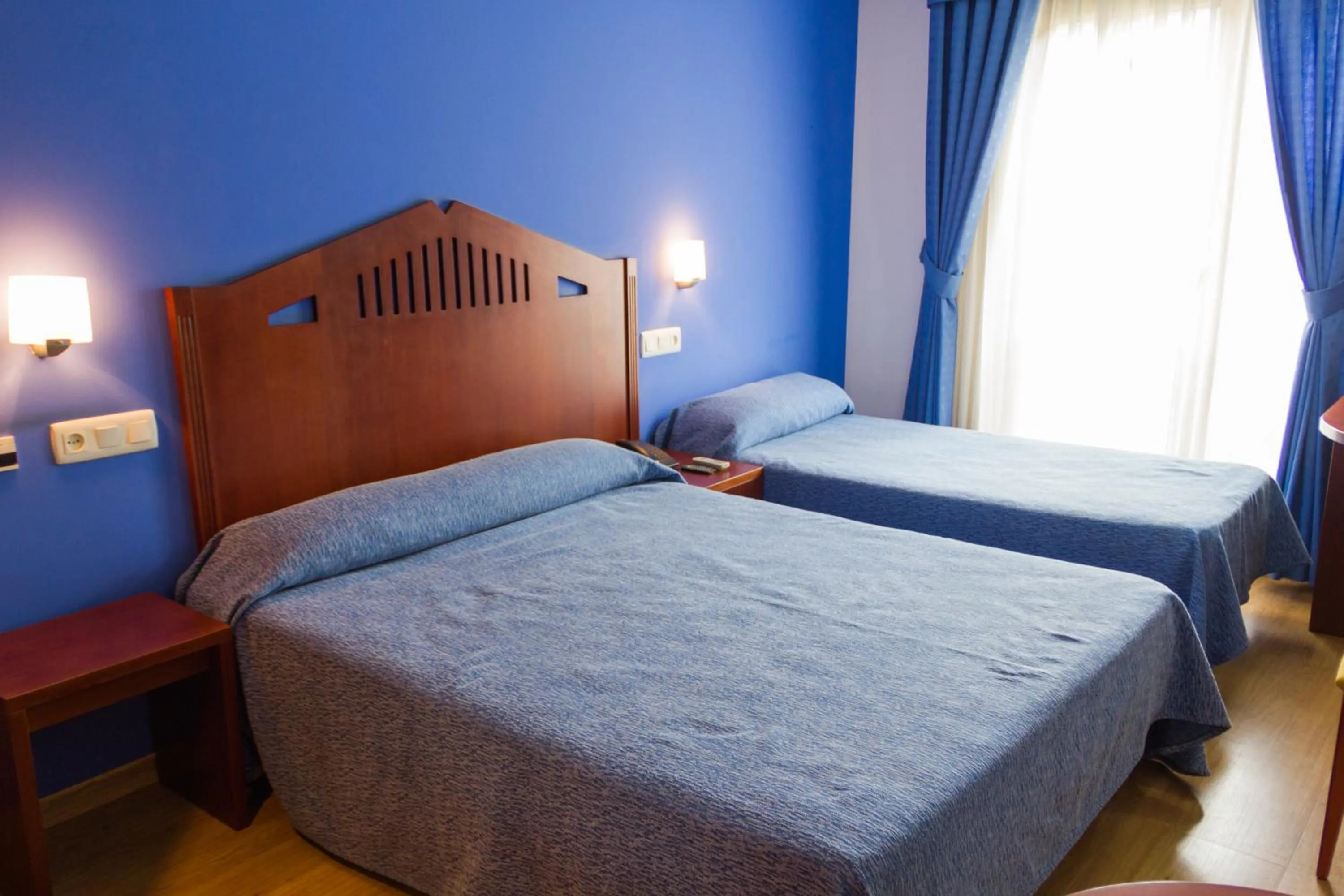 Bedroom, Bed in Hotel las Cruces