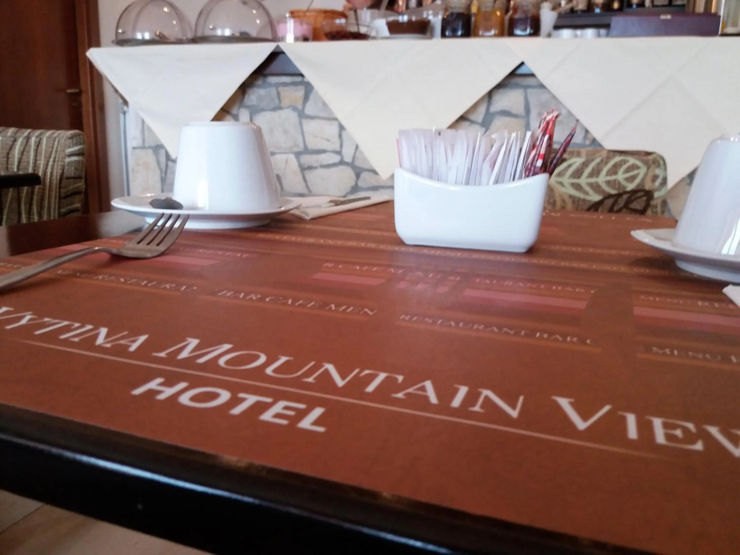 Breakfast in Vytina Mountain View Hotel