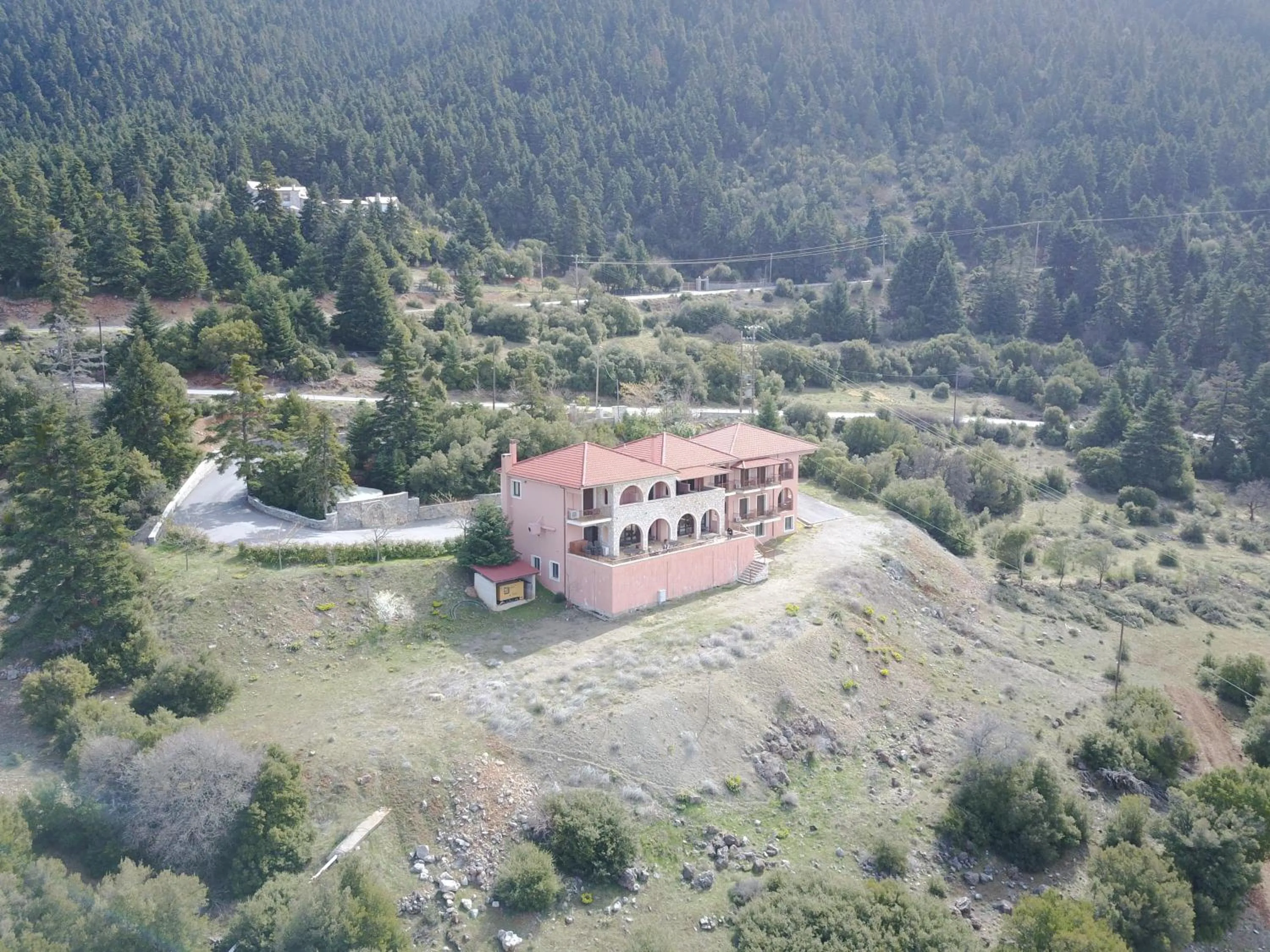 Bird's eye view in Vytina Mountain View Hotel
