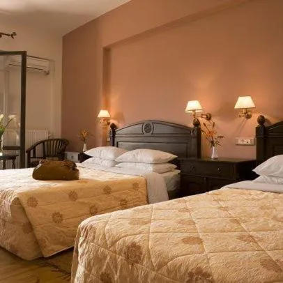 Bed in Vytina Mountain View Hotel