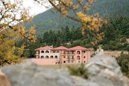 Facade/entrance in Vytina Mountain View Hotel