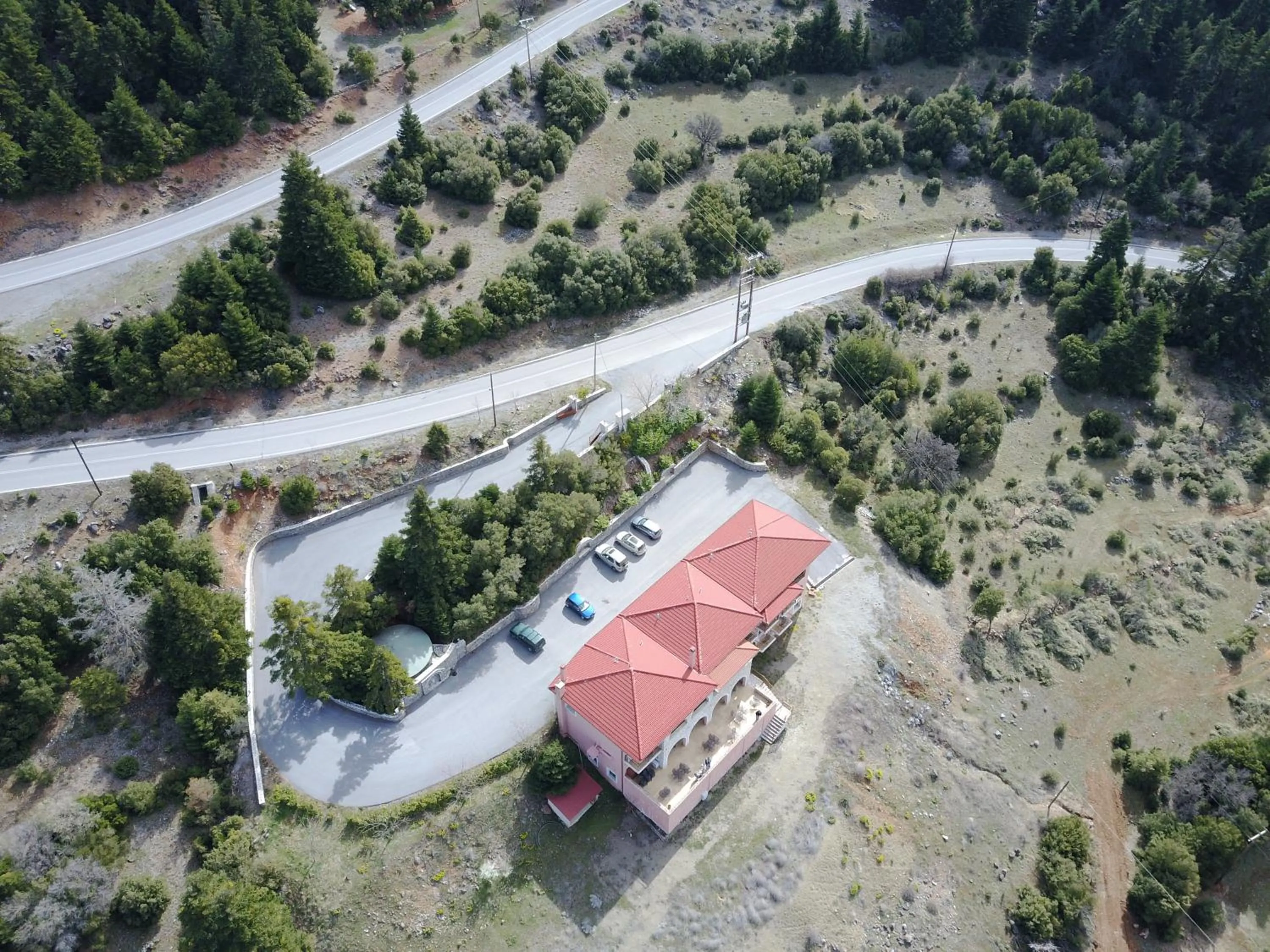 Bird's eye view in Vytina Mountain View Hotel