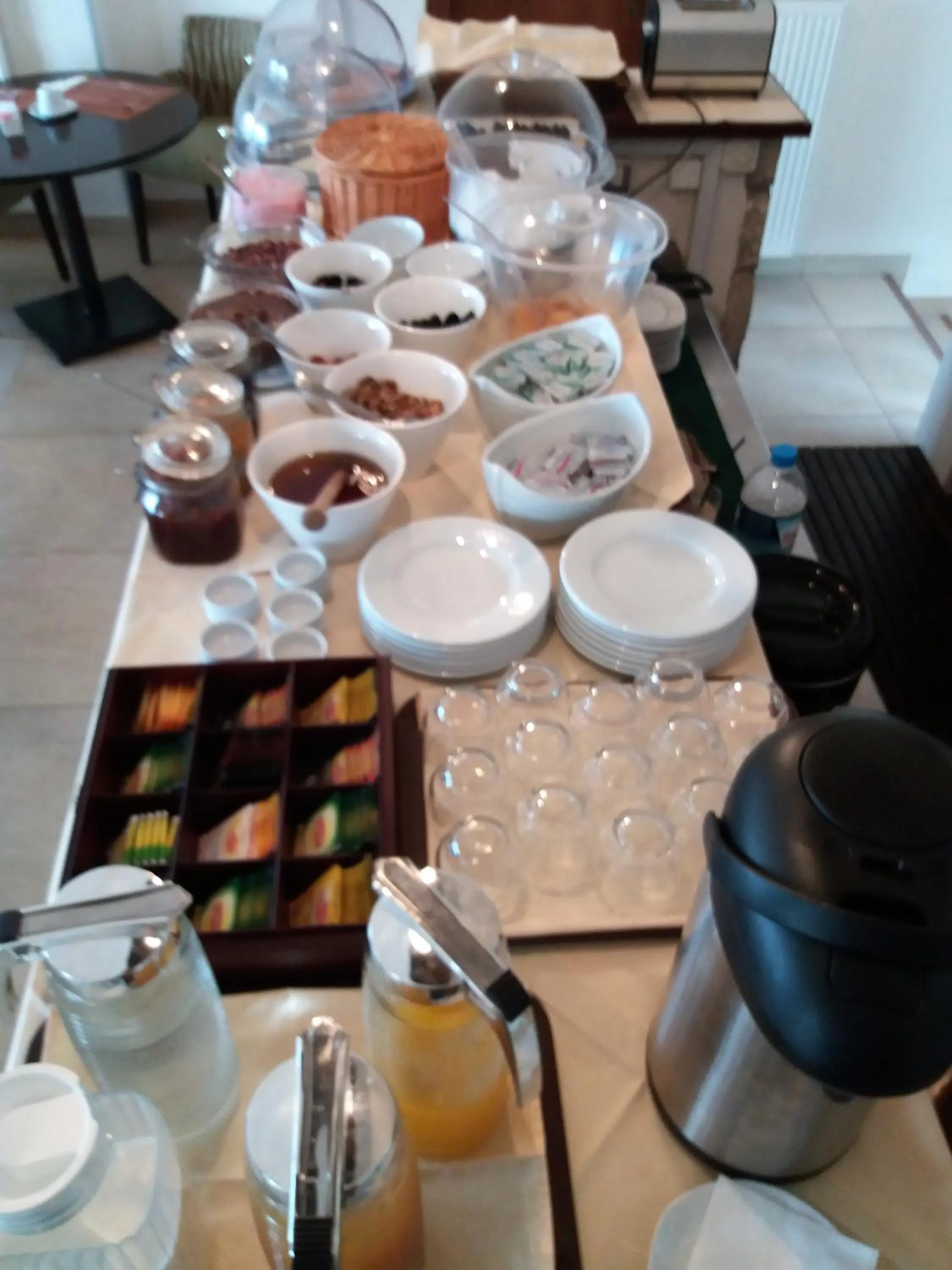 Breakfast in Vytina Mountain View Hotel