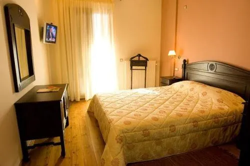Bed in Vytina Mountain View Hotel