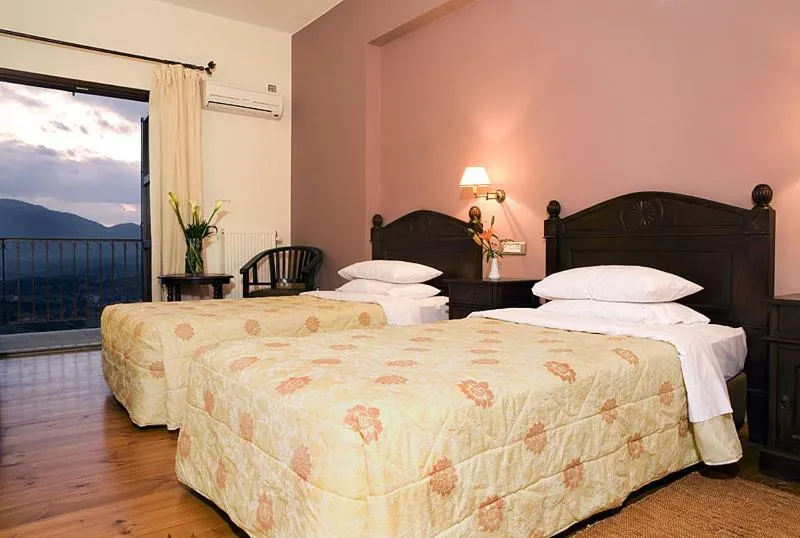 Bed in Vytina Mountain View Hotel