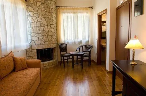 Living room in Vytina Mountain View Hotel