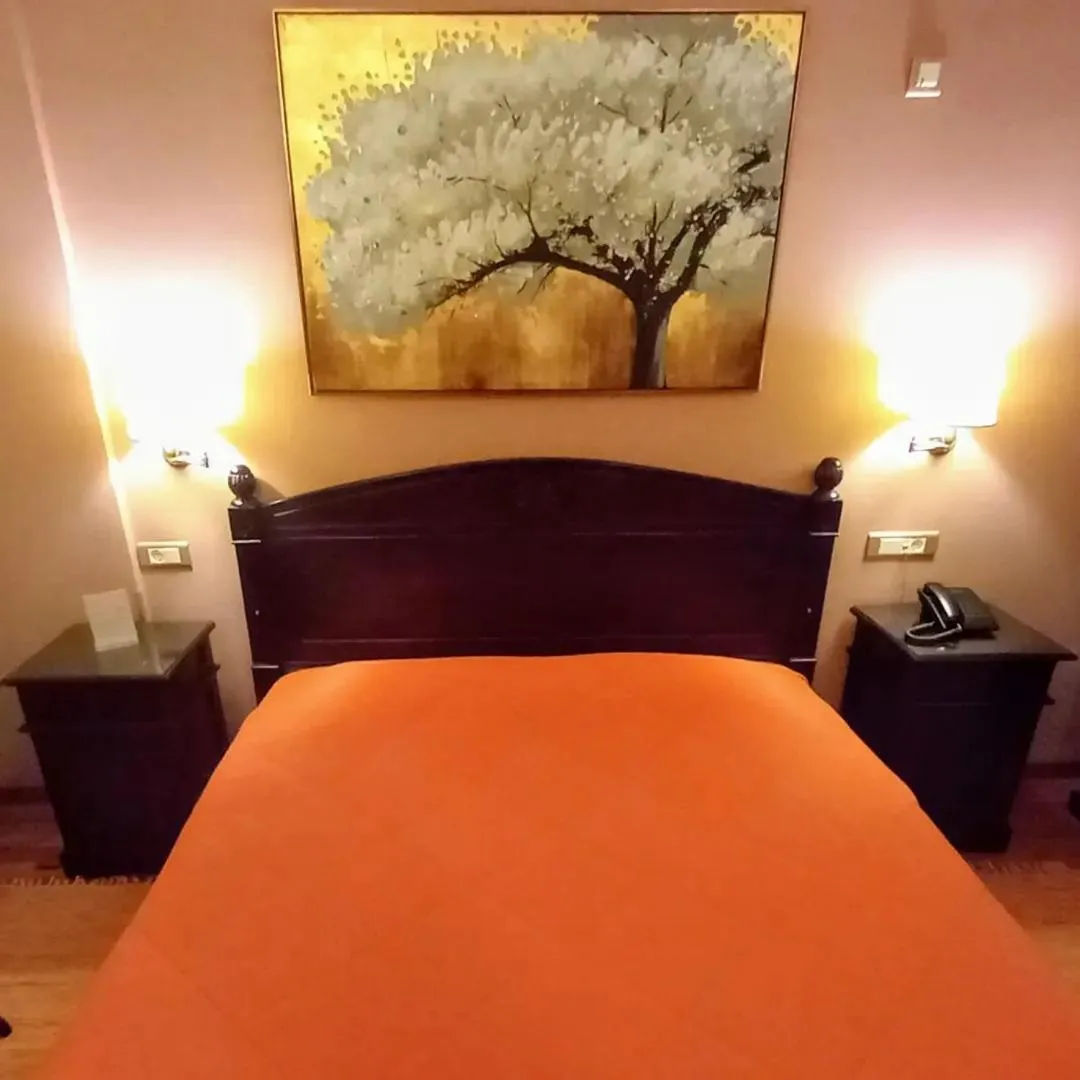 Bed in Vytina Mountain View Hotel