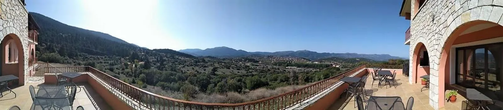 Property building in Vytina Mountain View Hotel