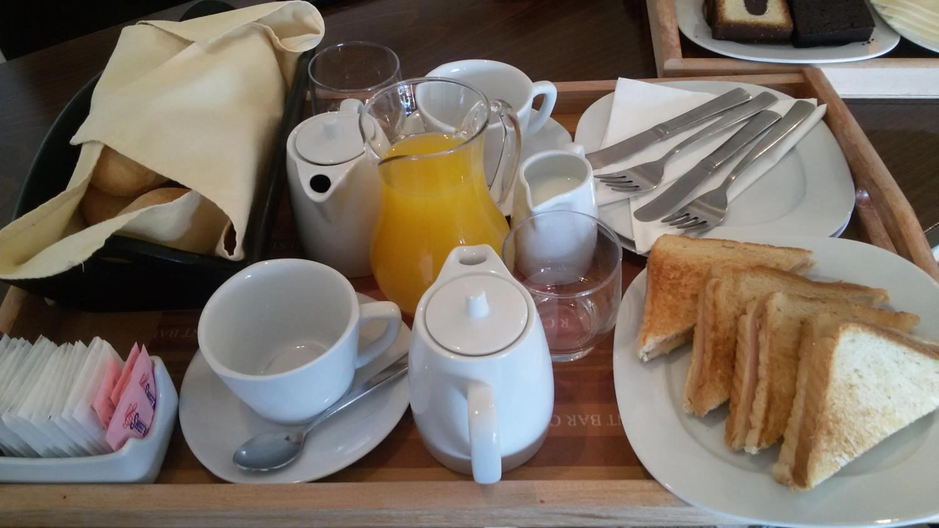 Breakfast in Vytina Mountain View Hotel