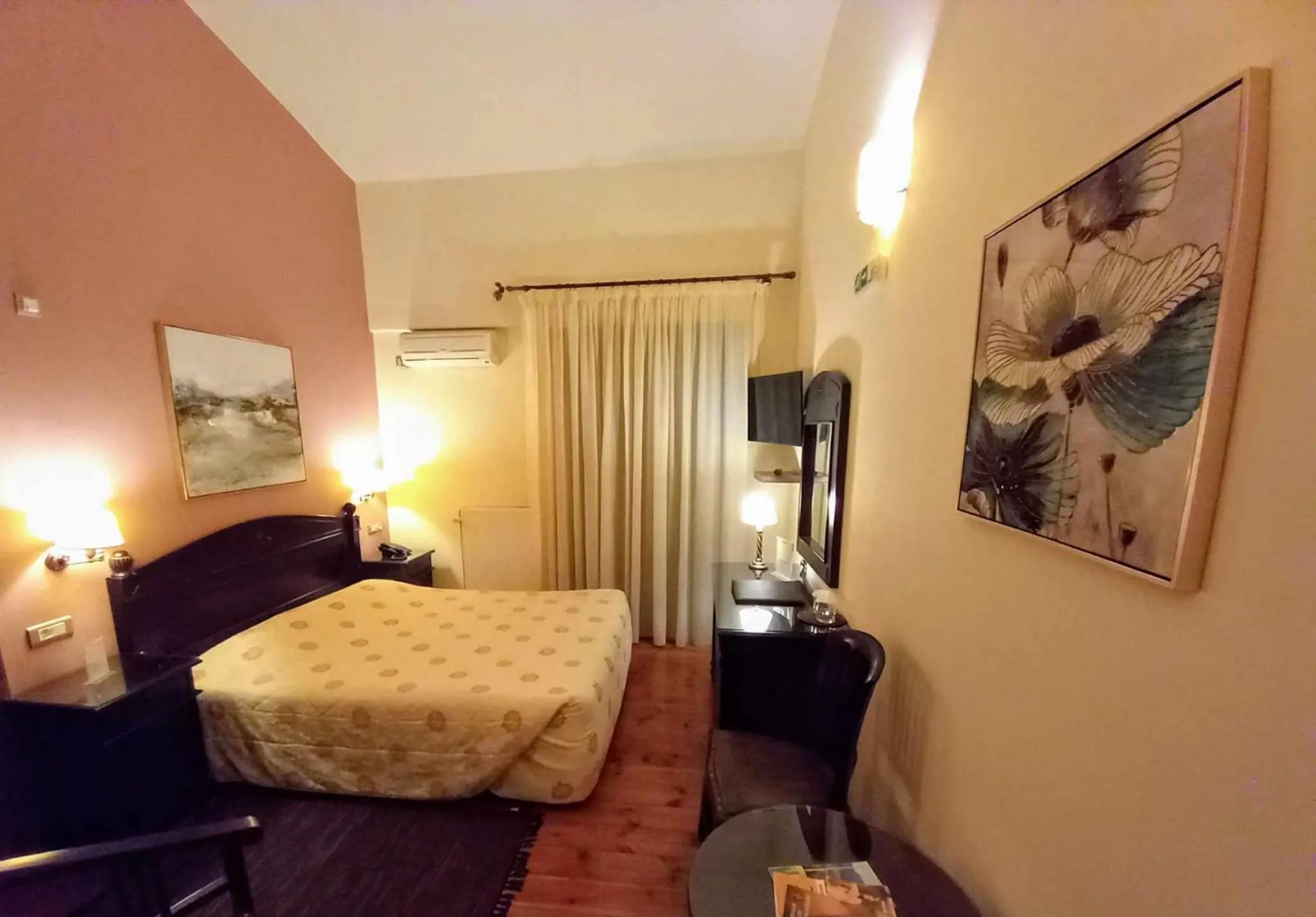 Bed in Vytina Mountain View Hotel