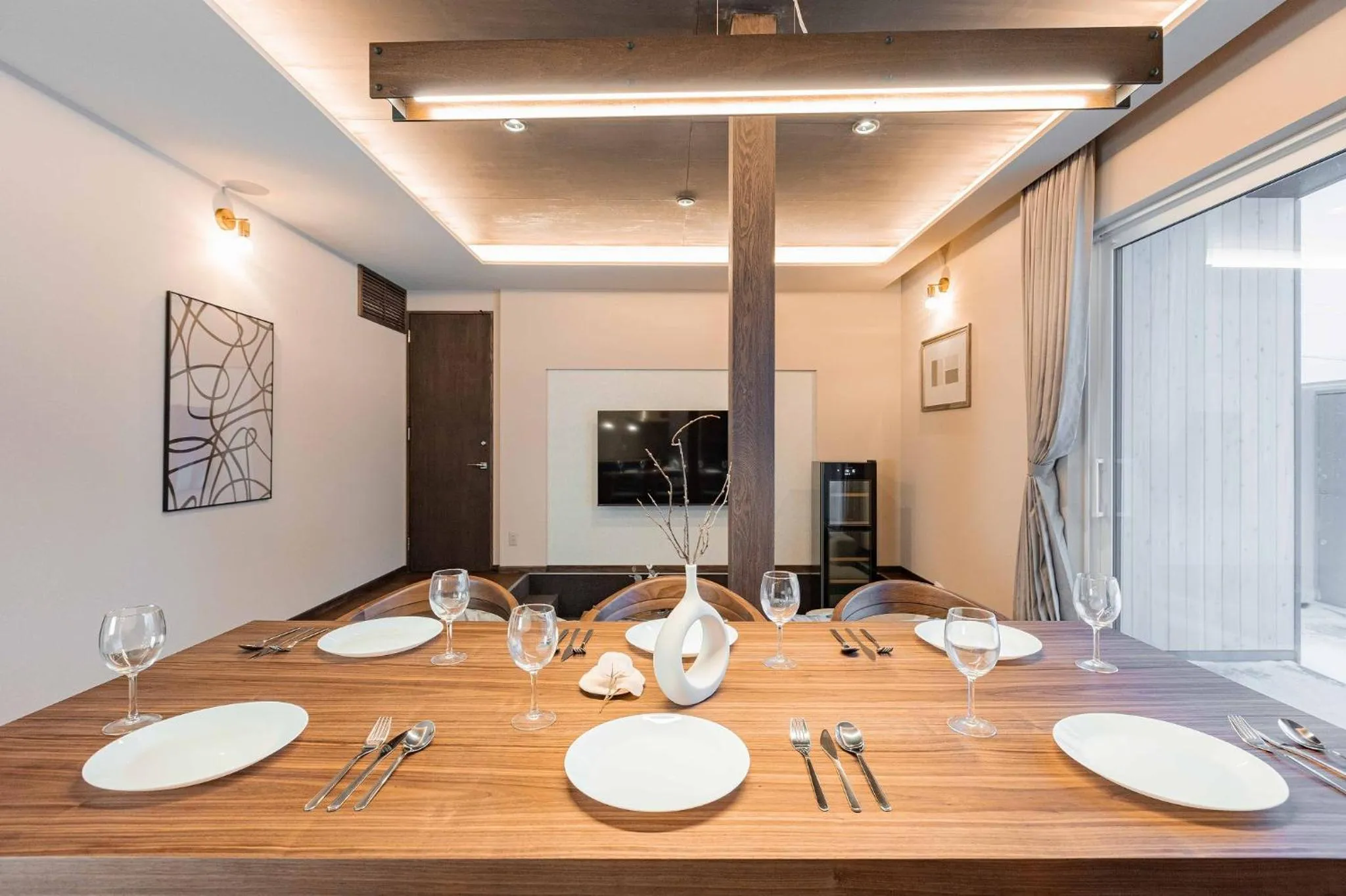 Dining area in Japavista Rusutsu