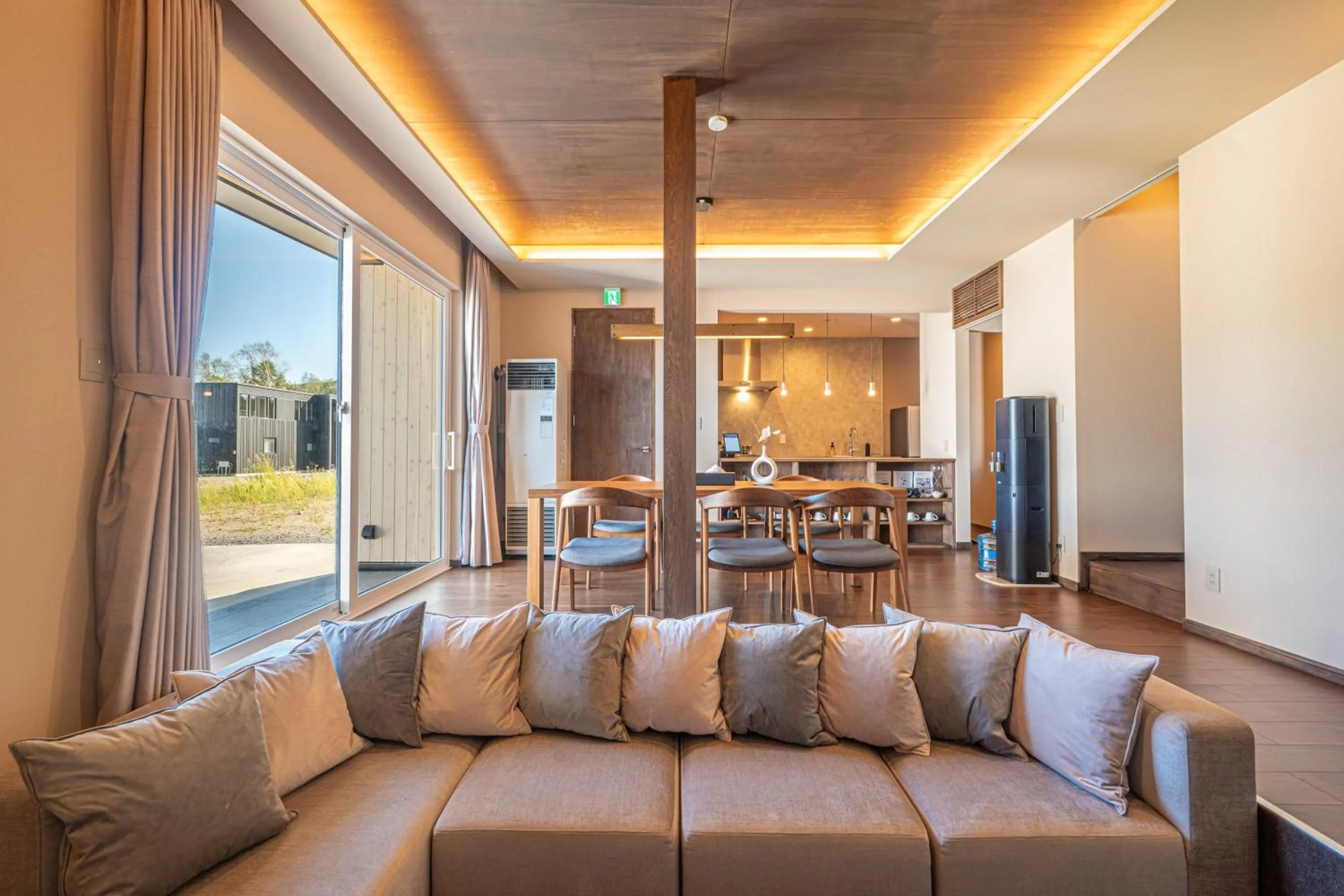 Living room in Japavista Rusutsu