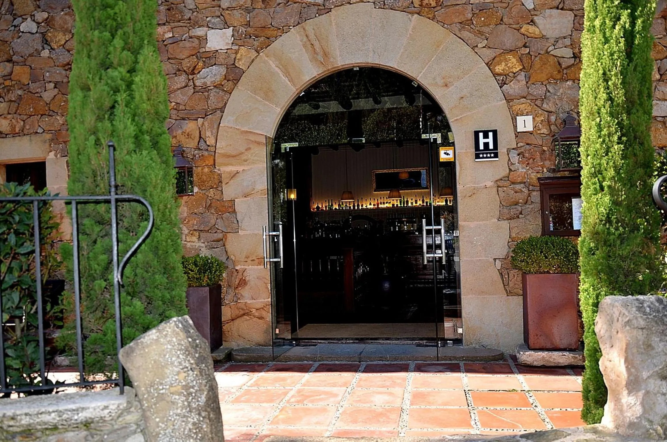 Facade/entrance in Hotel Galena Mas Comangau