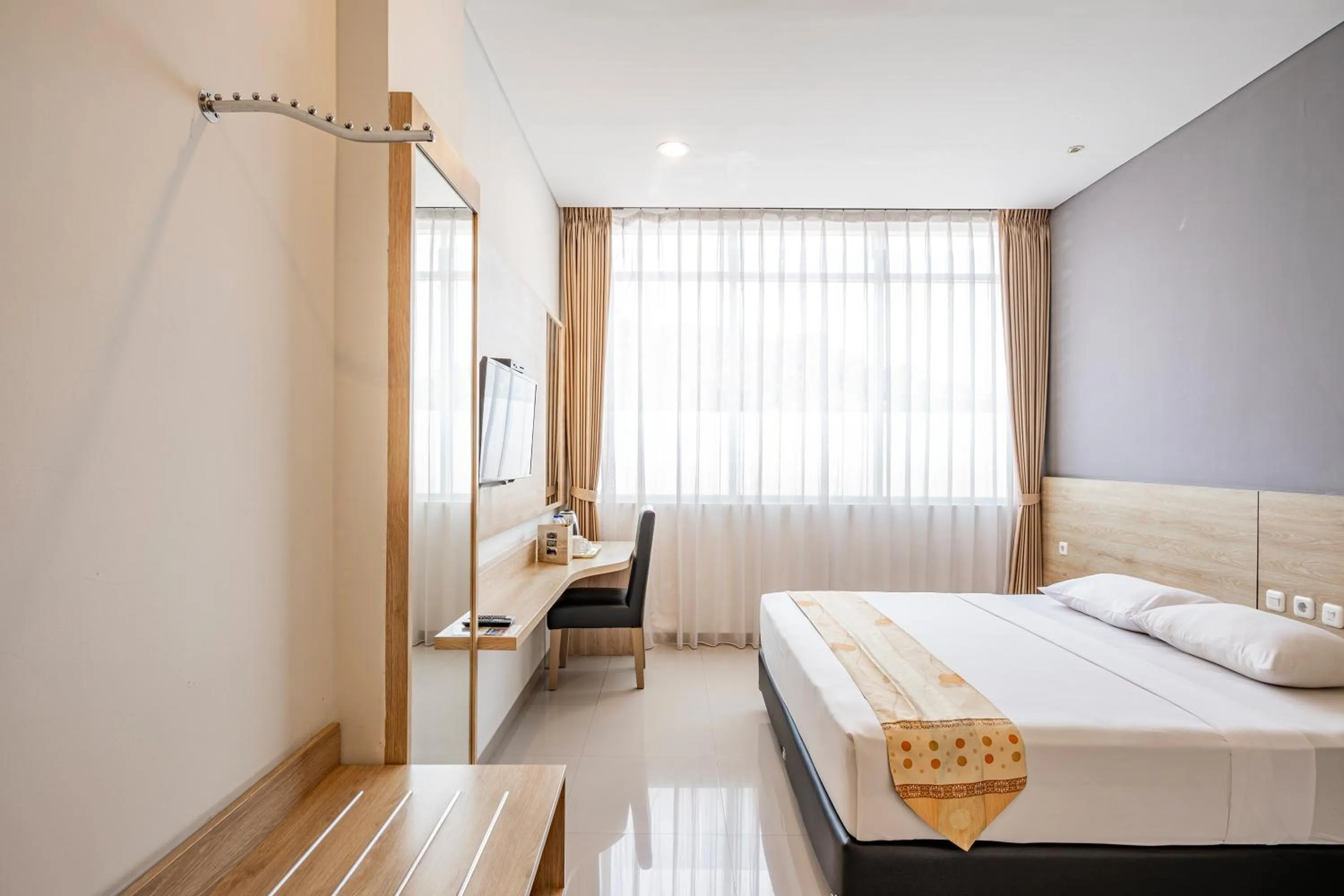 Bed in Hotel Pesona Ciwidey