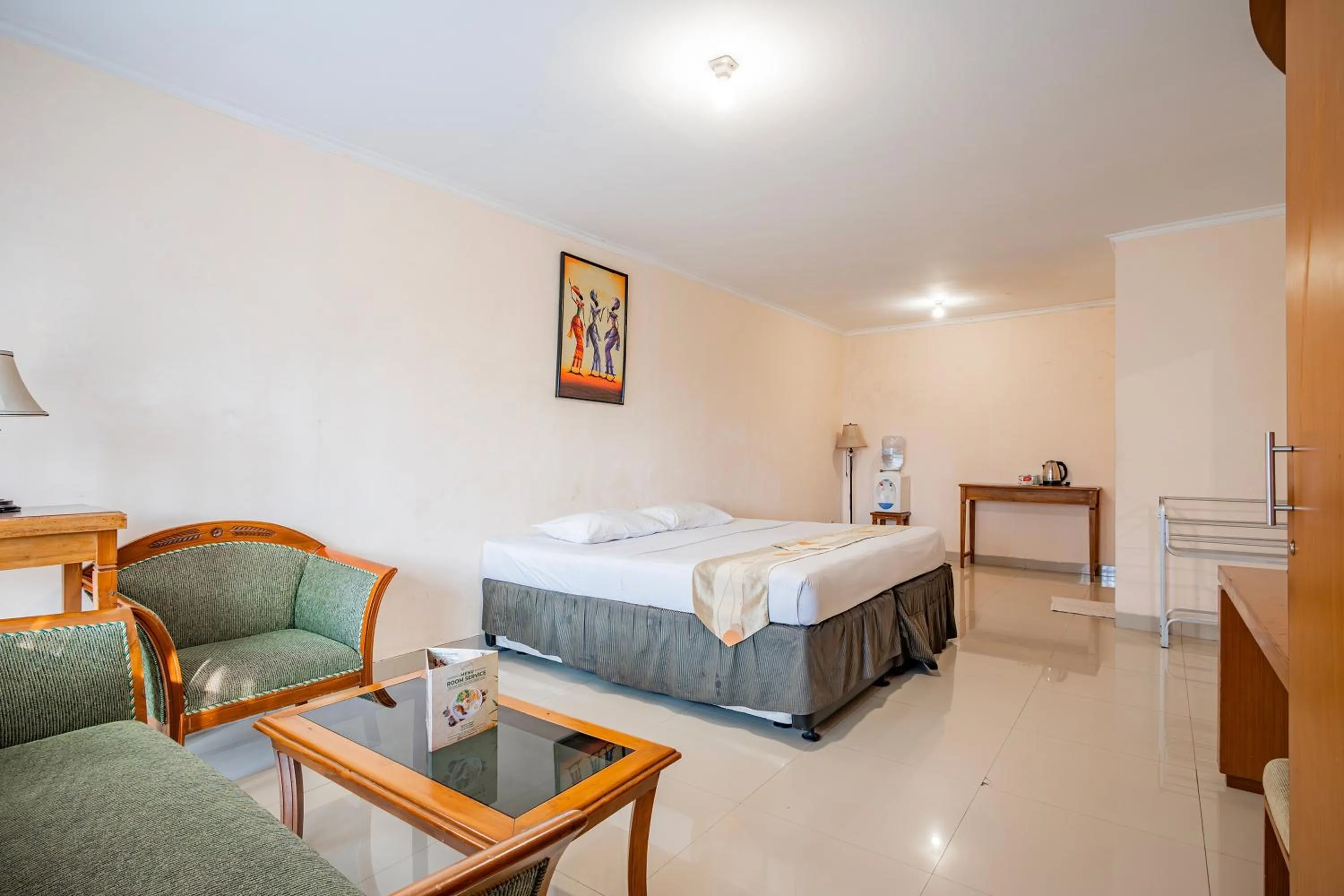 Bed in Hotel Pesona Ciwidey