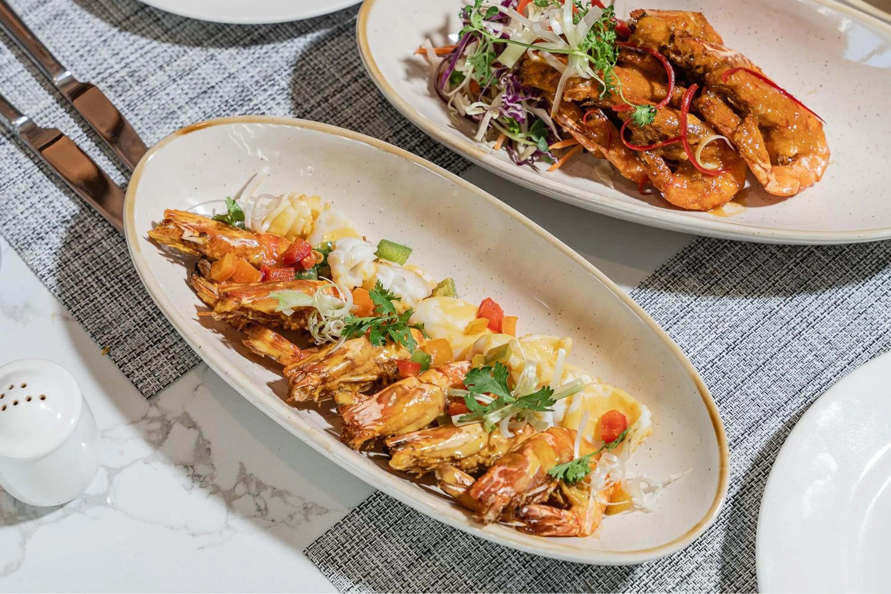 Food close-up in Mandala Cham Bay Mui Ne
