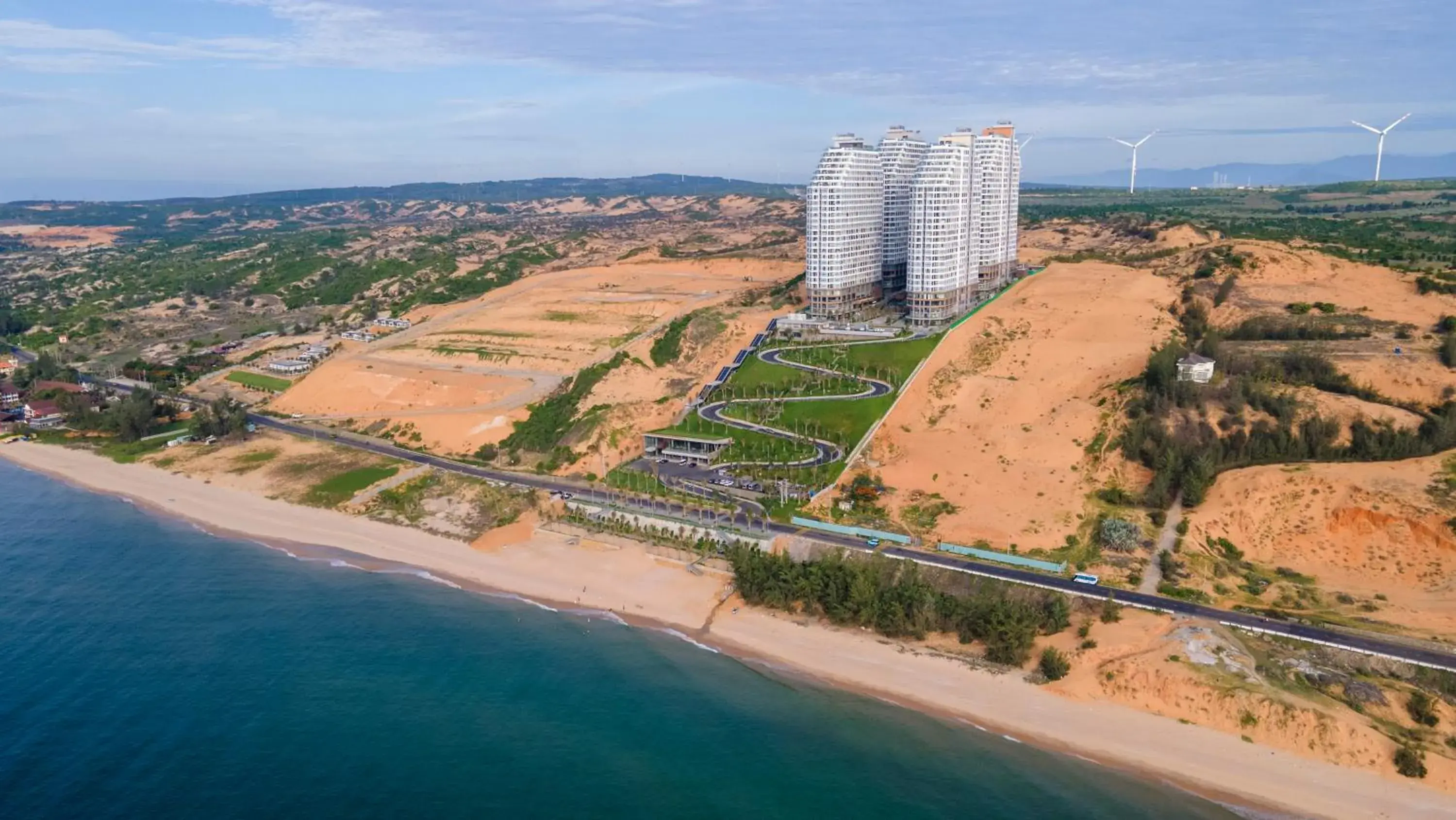 Property building in Mandala Cham Bay Mui Ne Property building in Mandala Cham Bay Mui Ne