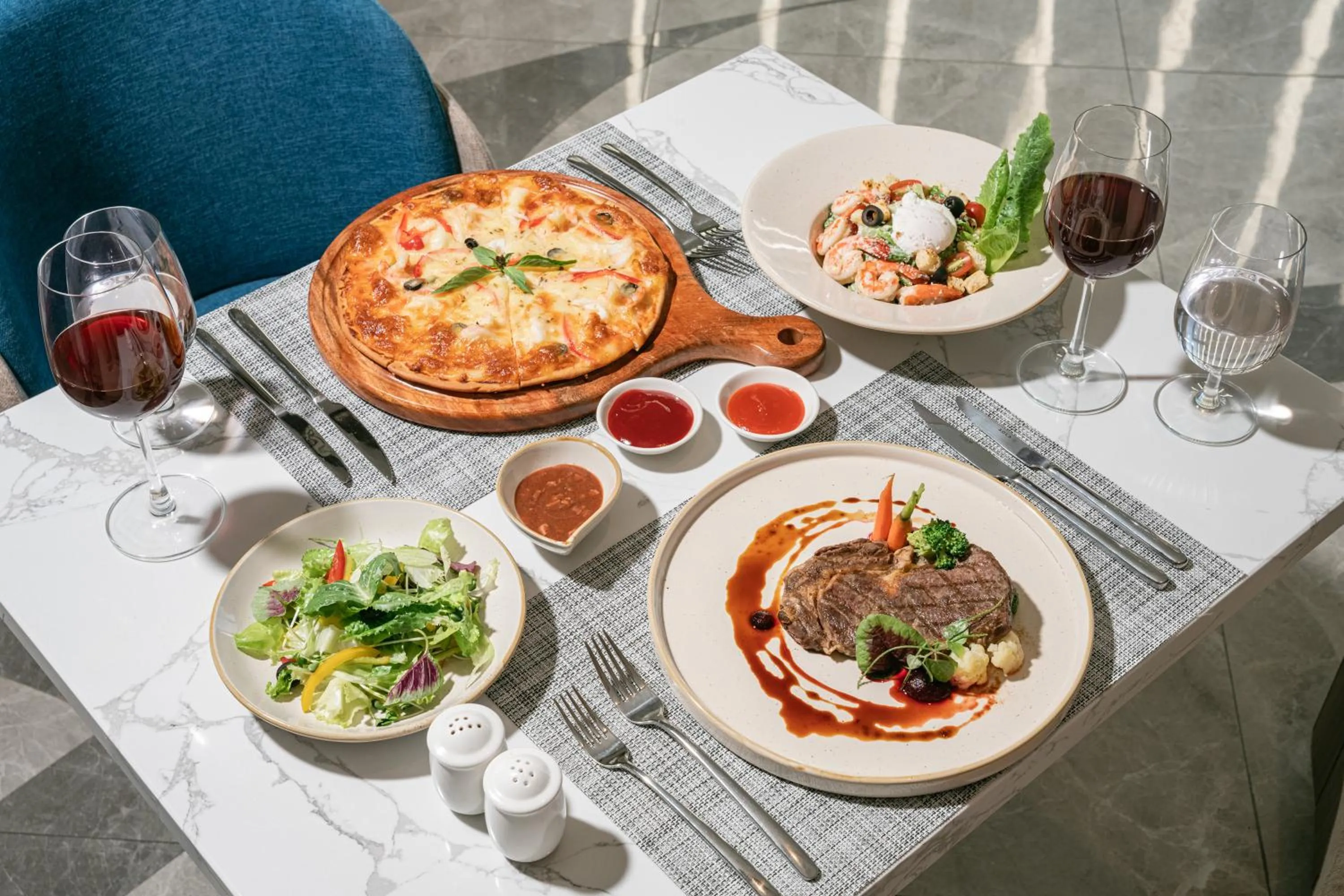 Food close-up in Mandala Cham Bay Mui Ne