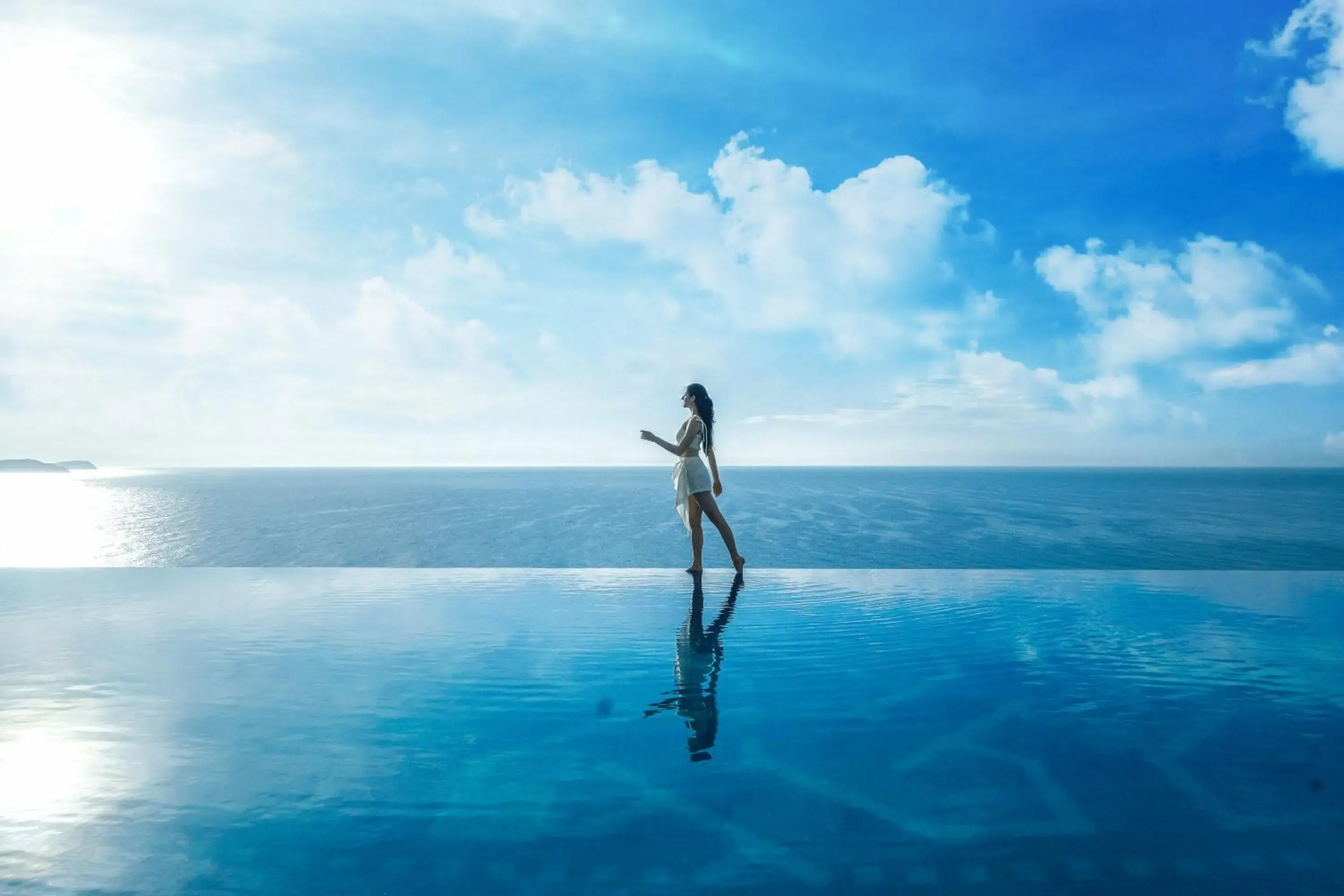 Pool view in Mandala Cham Bay Mui Ne Pool view in Mandala Cham Bay Mui Ne