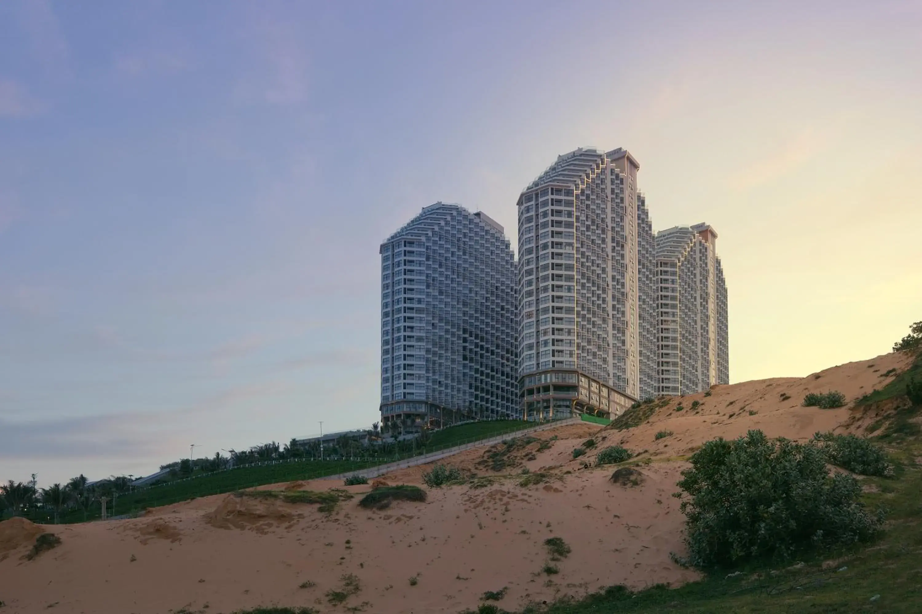 Property building in Mandala Cham Bay Mui Ne Property building in Mandala Cham Bay Mui Ne