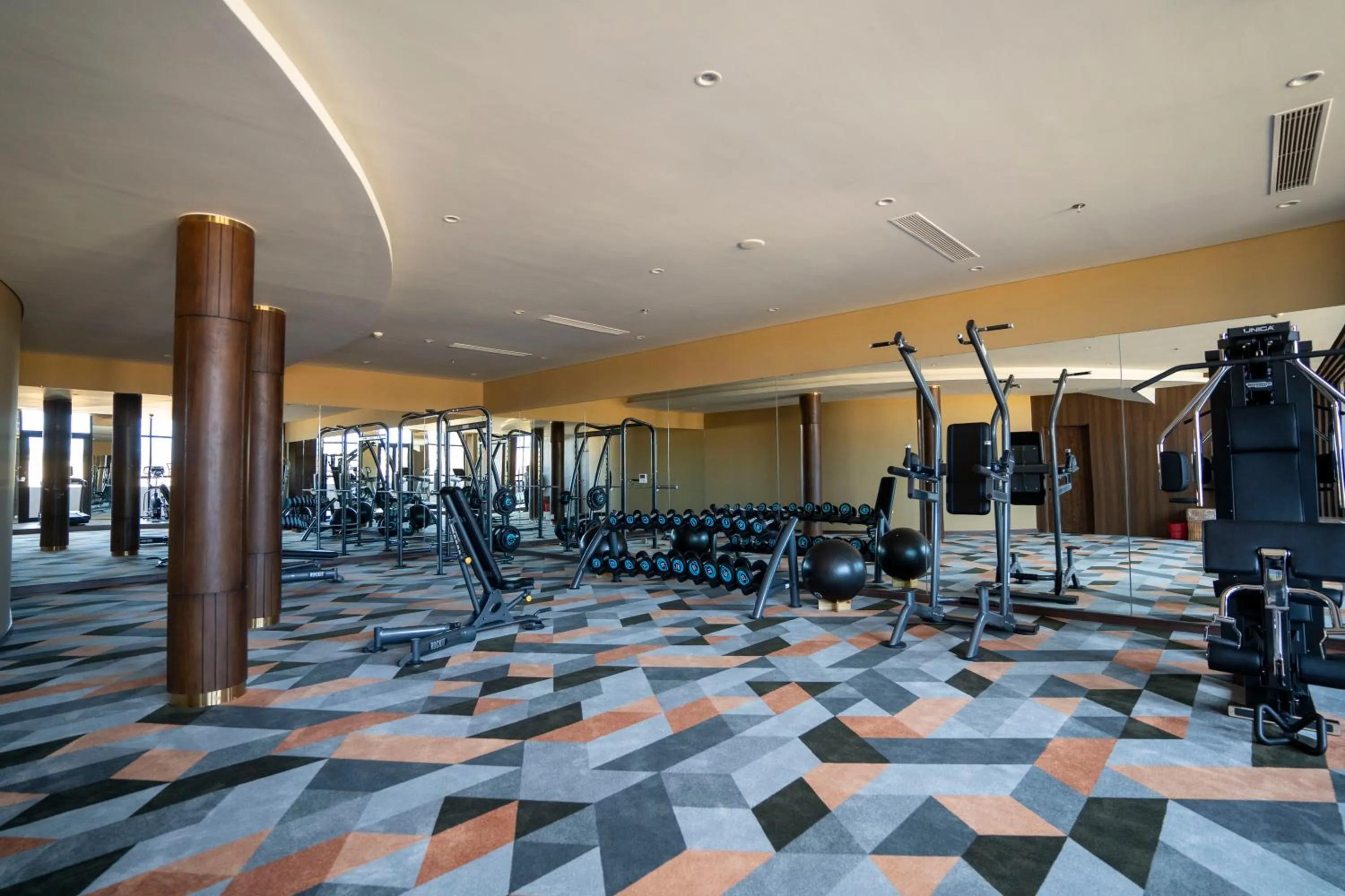 Fitness centre/facilities in Mandala Cham Bay Mui Ne
