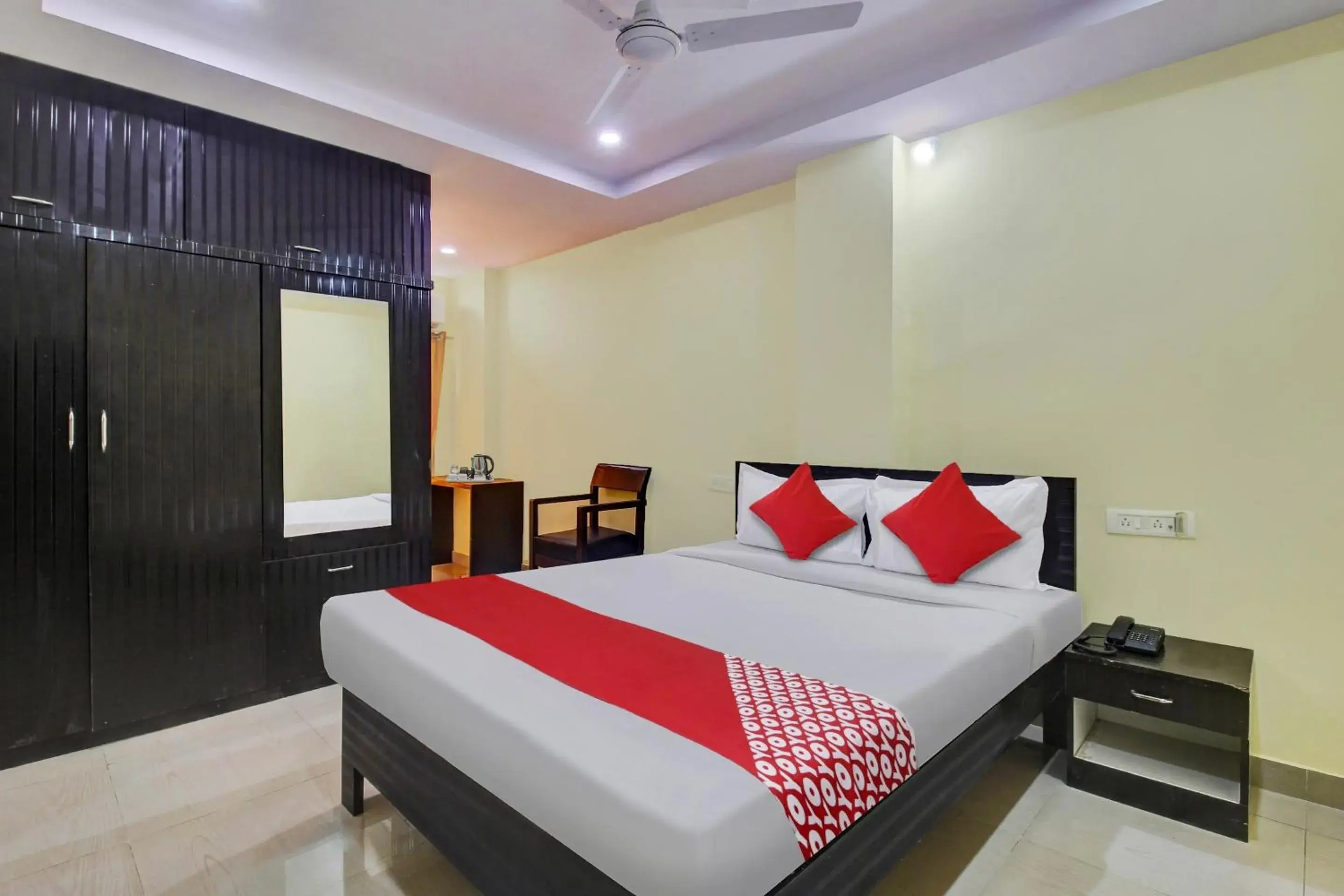Classic Triple Room - single occupancy in Hotel O Srinika Grand NEAR Shamshabad Airport Classic Triple Room - single occupancy in Hotel O Srinika Grand NEAR Shamshabad Airport