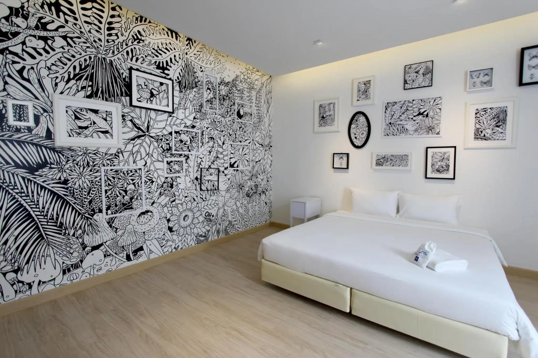 Bedroom, Bed in Beat Hotel Bangkok