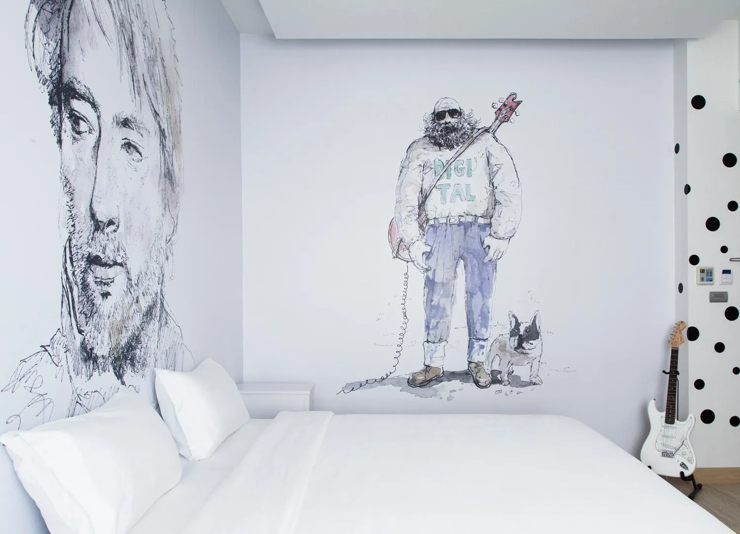 Bedroom, Bed in Beat Hotel Bangkok