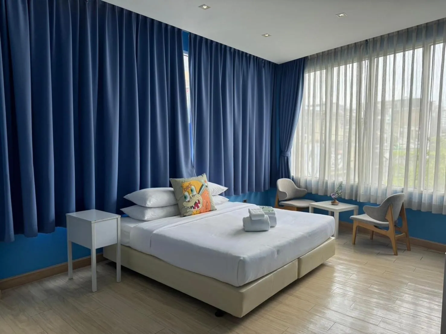 Bedroom, Bed in Beat Hotel Bangkok