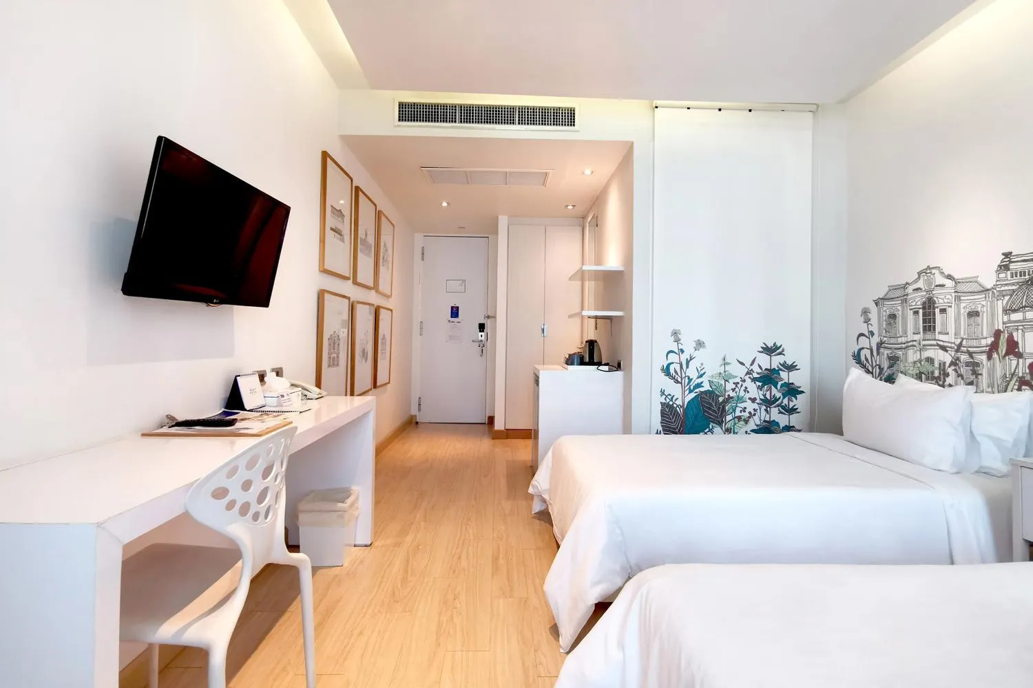 Bedroom, Bed in Beat Hotel Bangkok