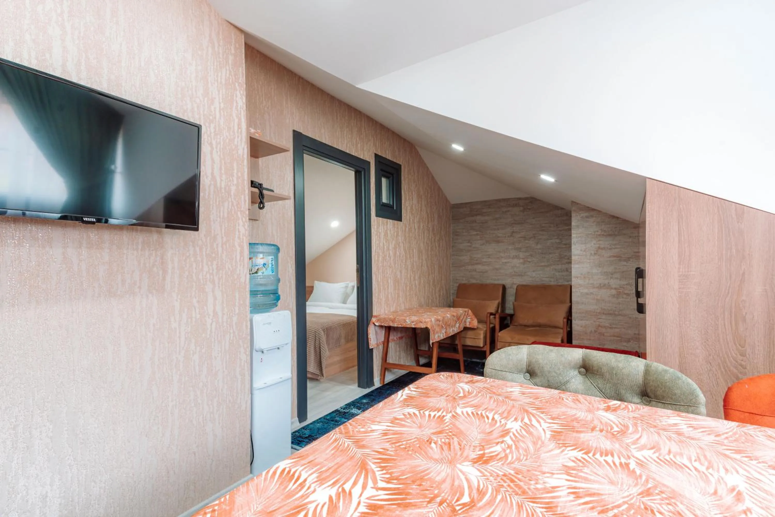 Communal lounge/ TV room in Lidzo Villa Butik Otel