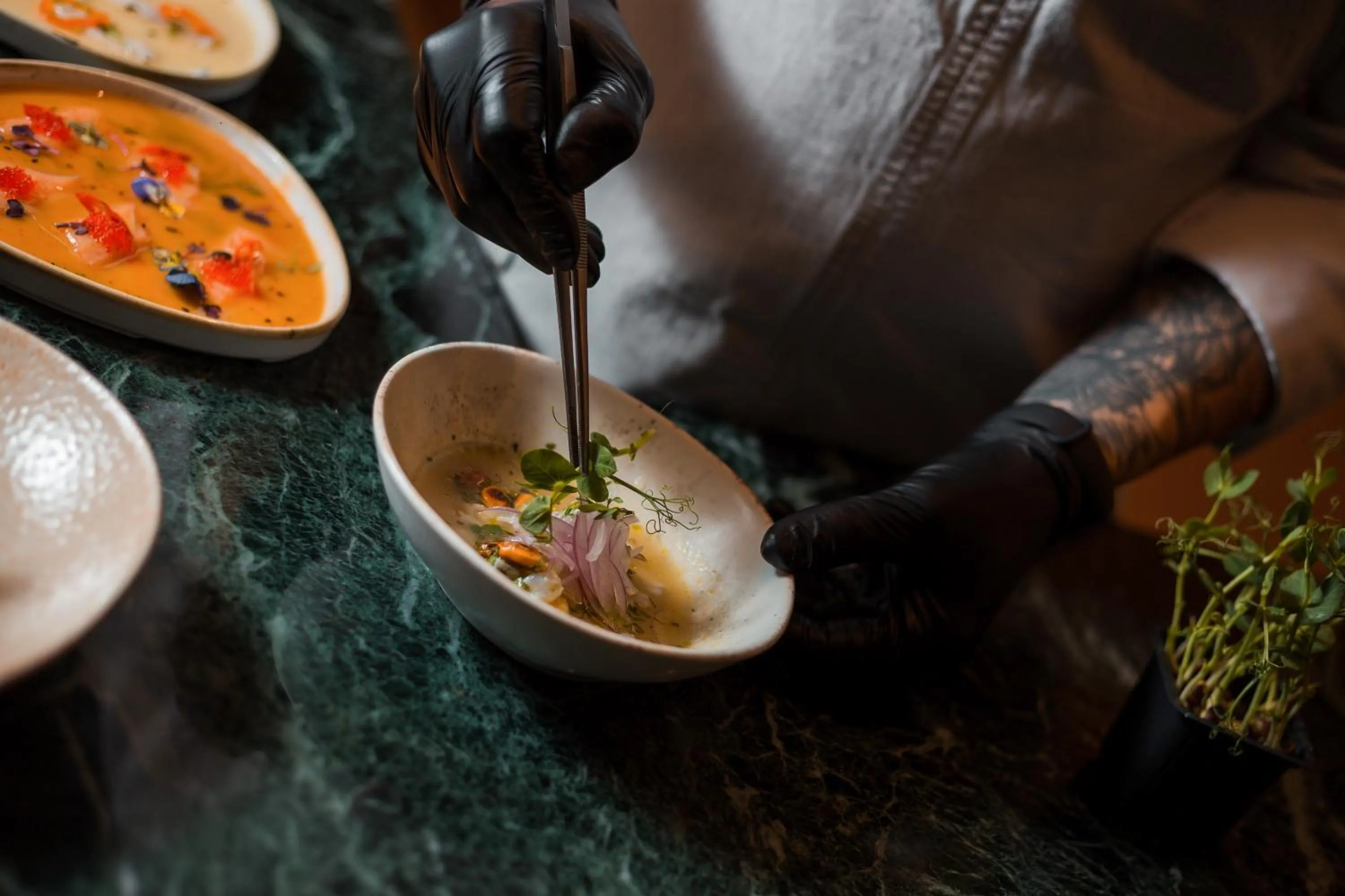 Food close-up in Eden Roc Resort - All Inclusive