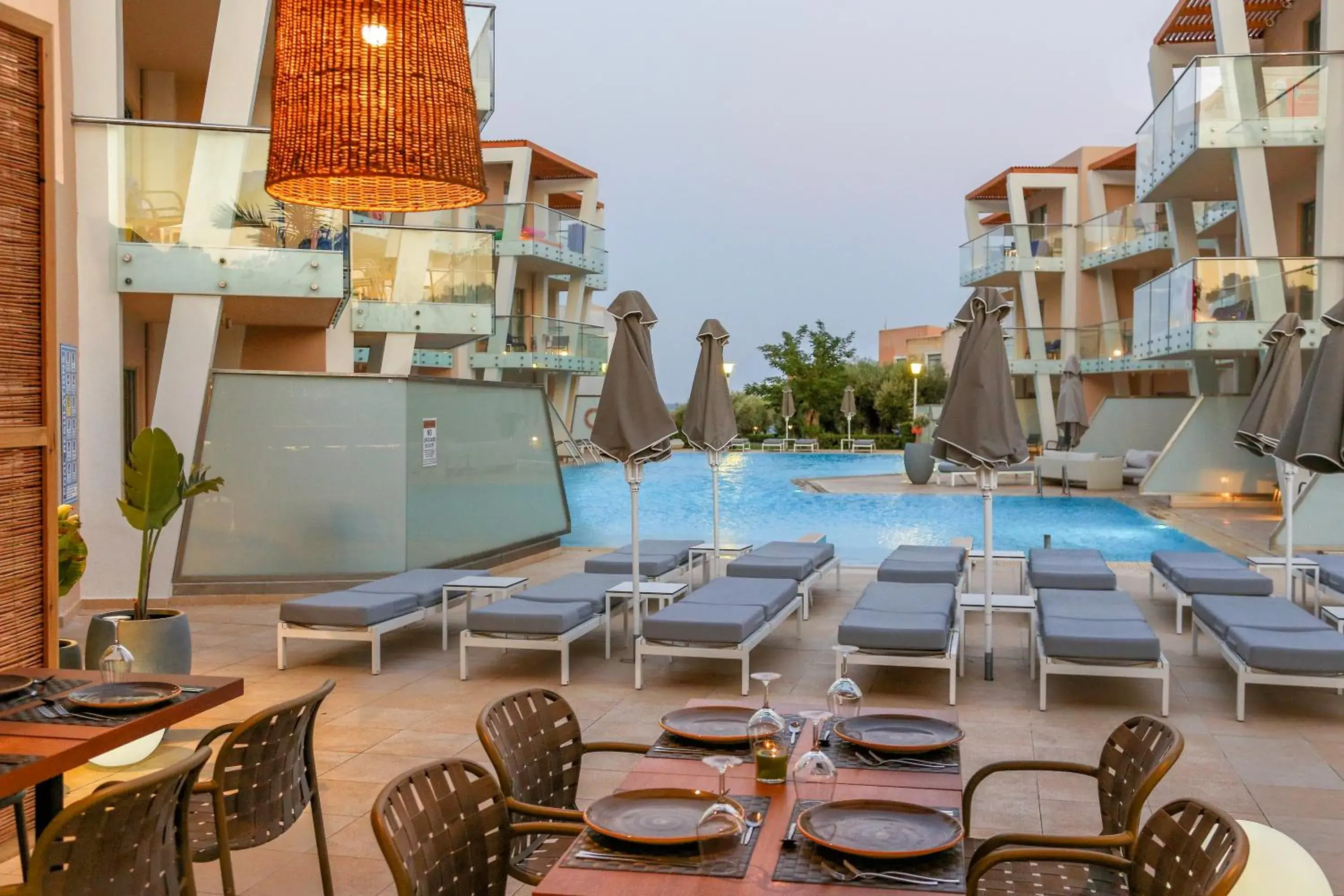 Pool view in Eden Roc Resort - All Inclusive Pool view in Eden Roc Resort - All Inclusive