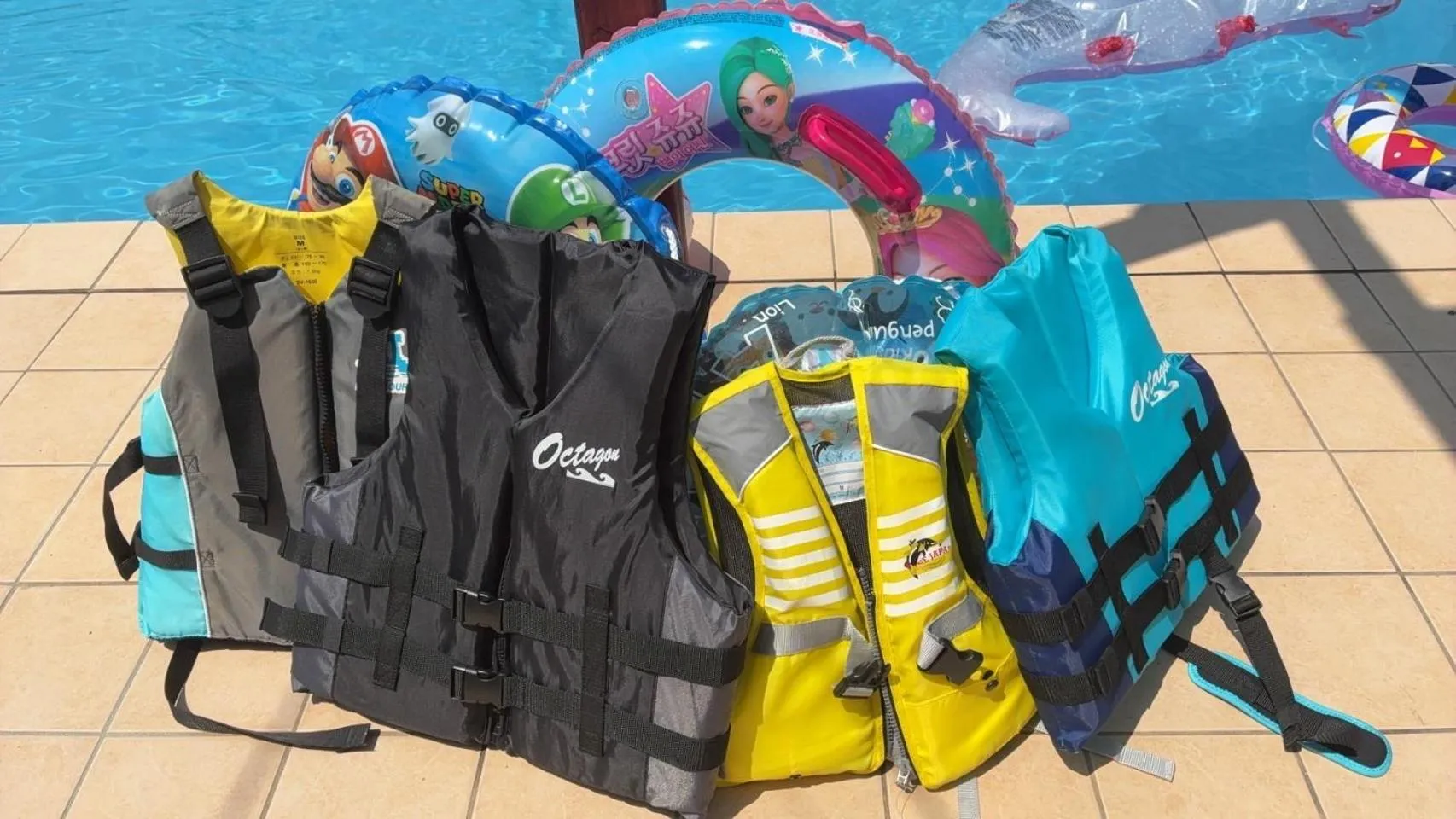 Pool view in private house noko