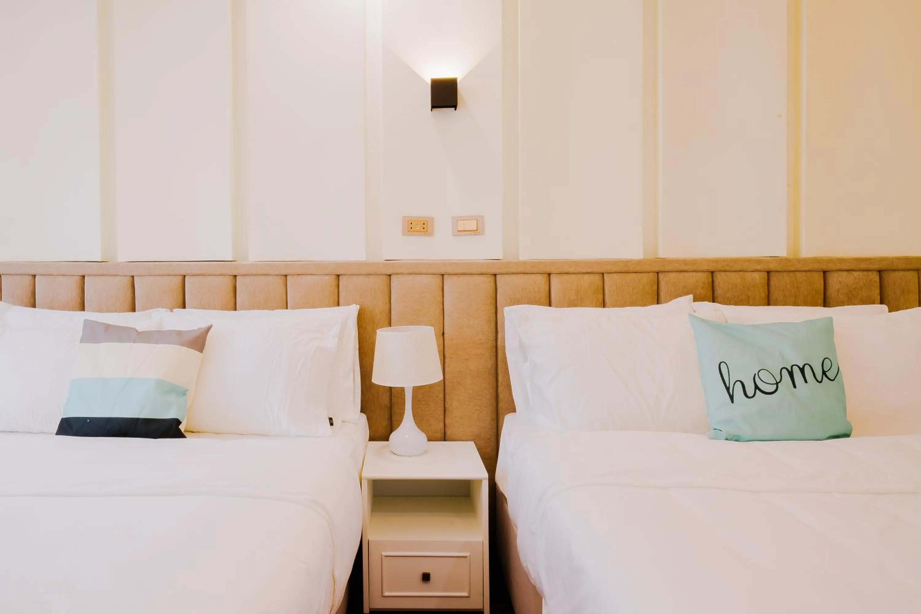 Bed in Royal Lotus Hotel