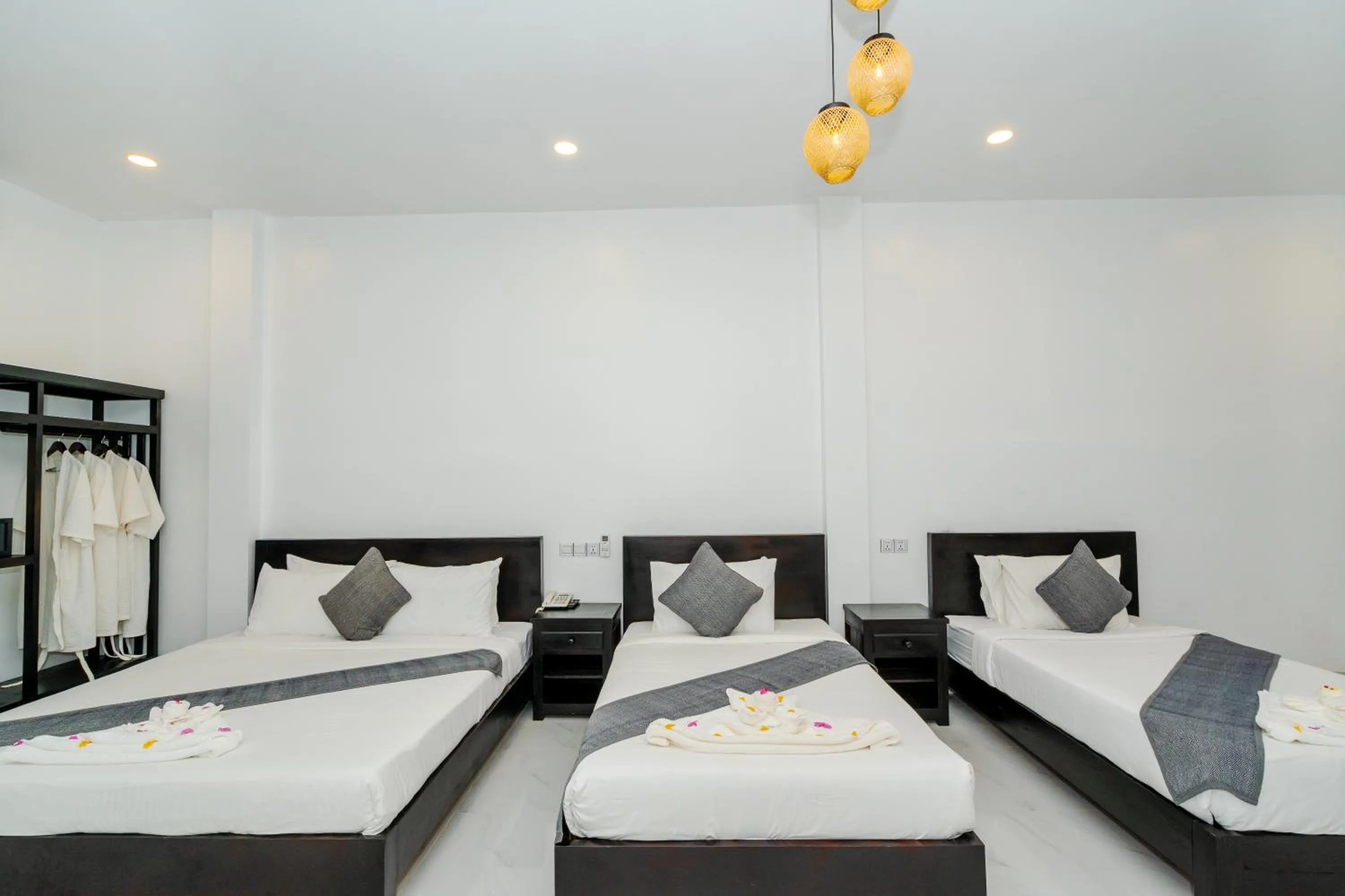 Bedroom, Bed in Angkor Tempora Boutique