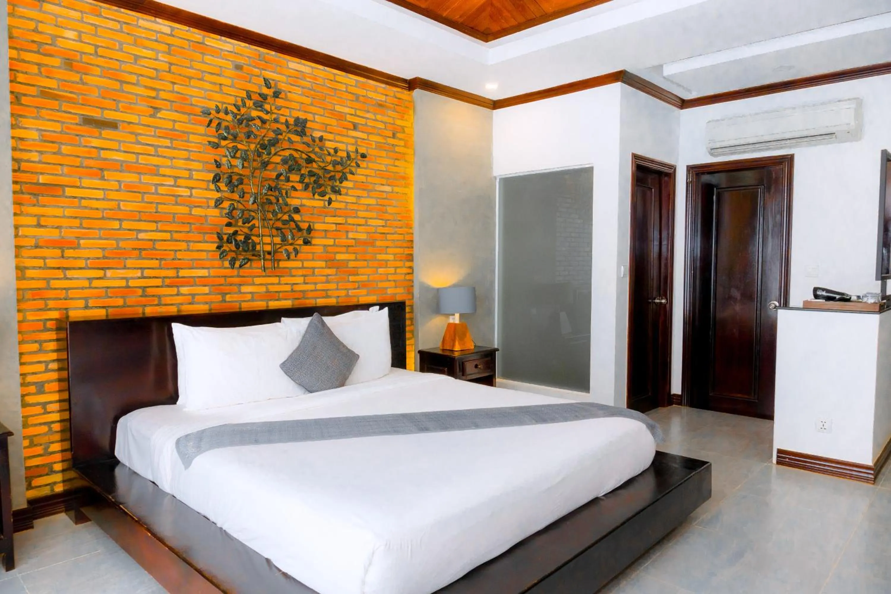 Bedroom, Bed in Angkor Tempora Boutique