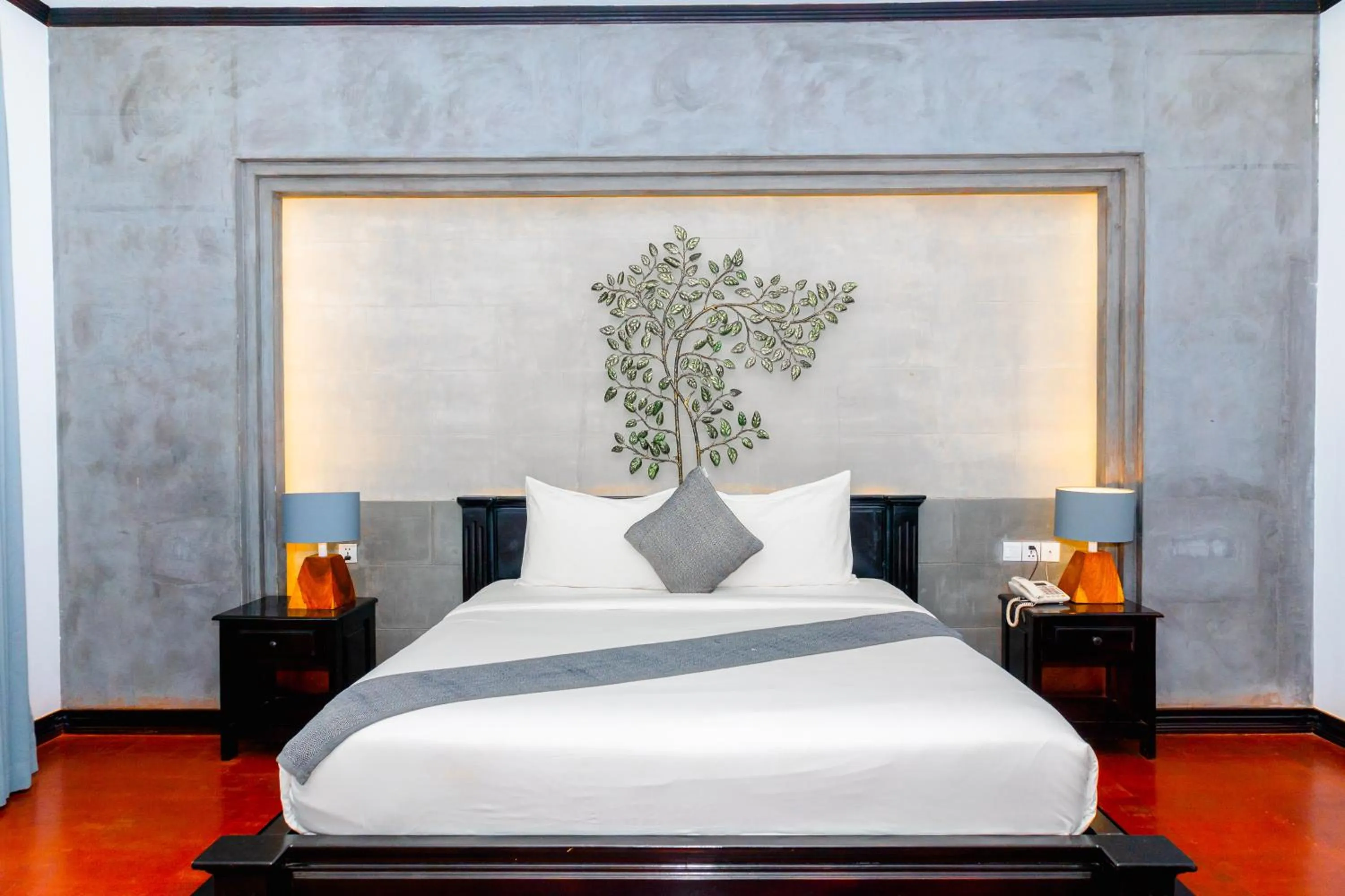 Bed in Angkor Tempora Boutique