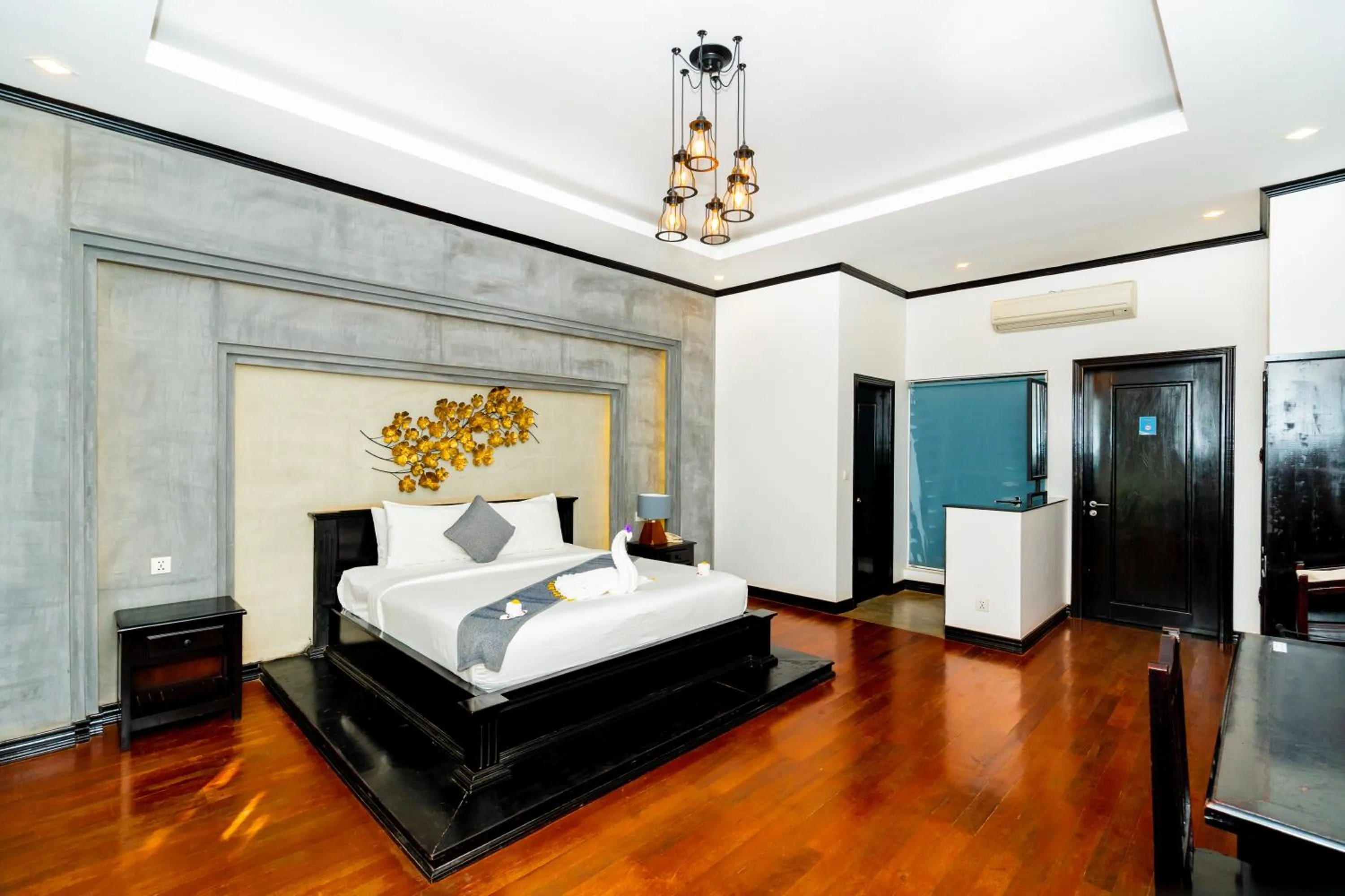 Bed in Angkor Tempora Boutique