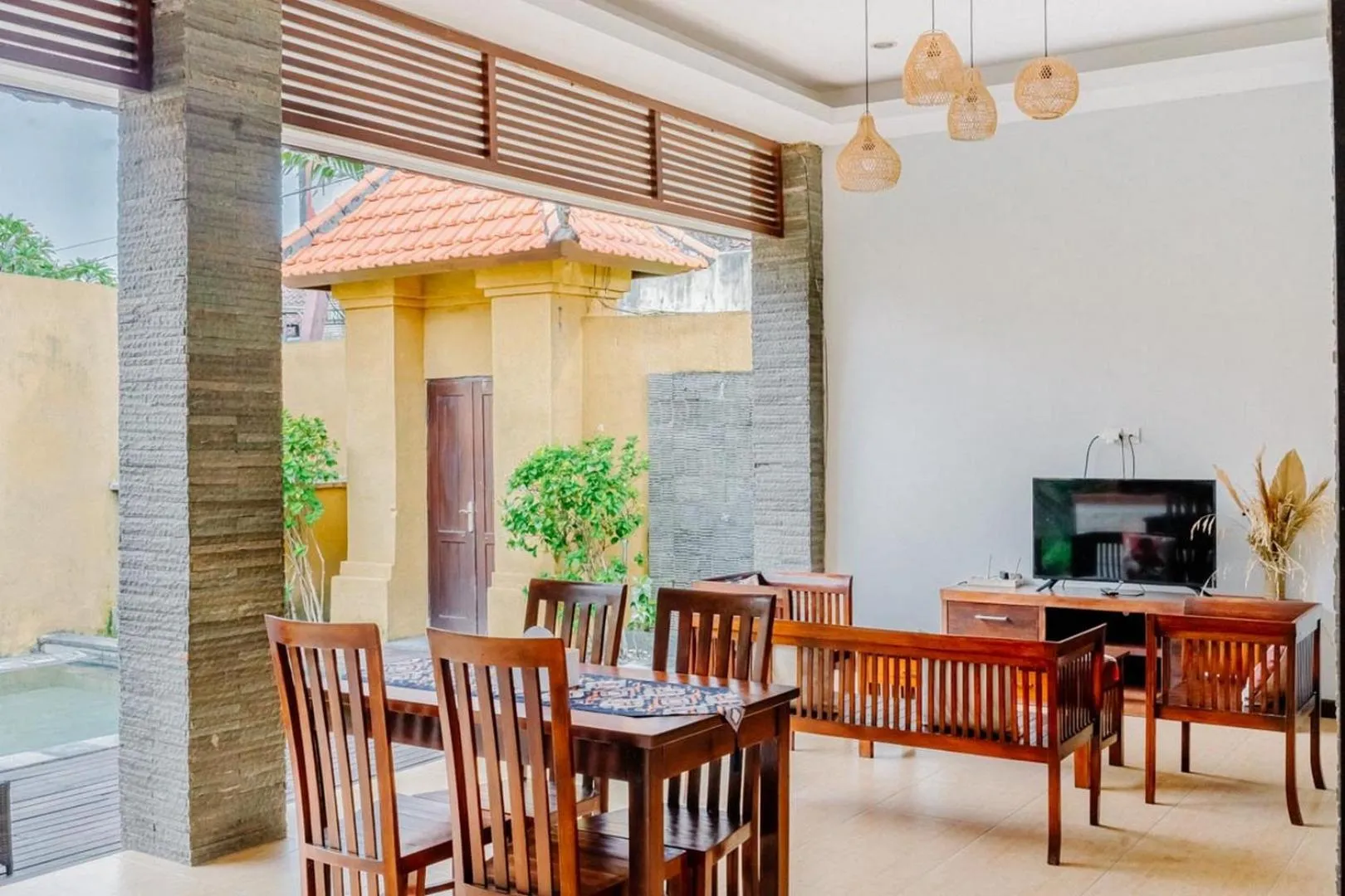 Living room in Bali Radiance Villas Seminyak