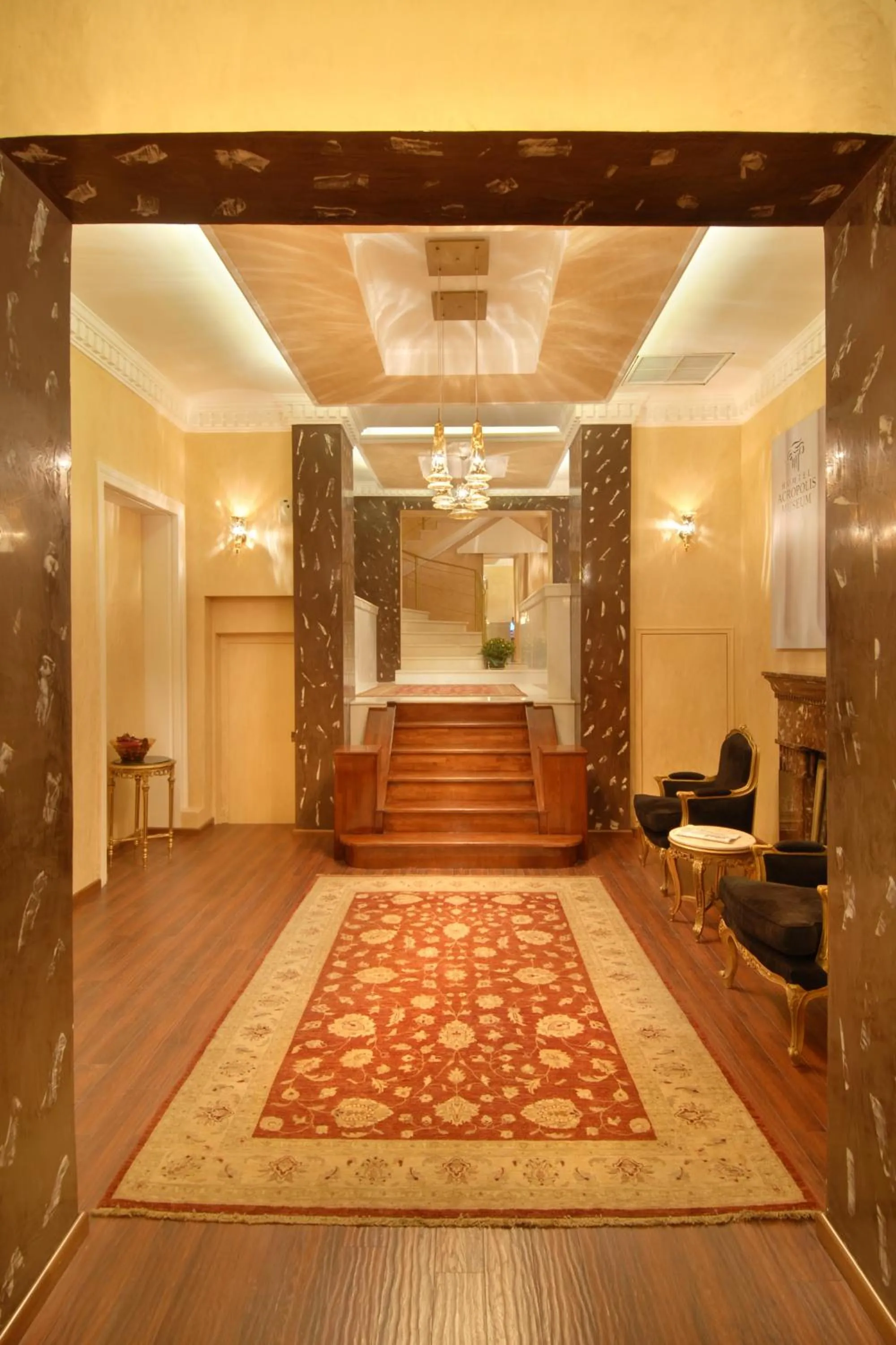 Lobby or reception in Acropolis Museum Boutique Hotel