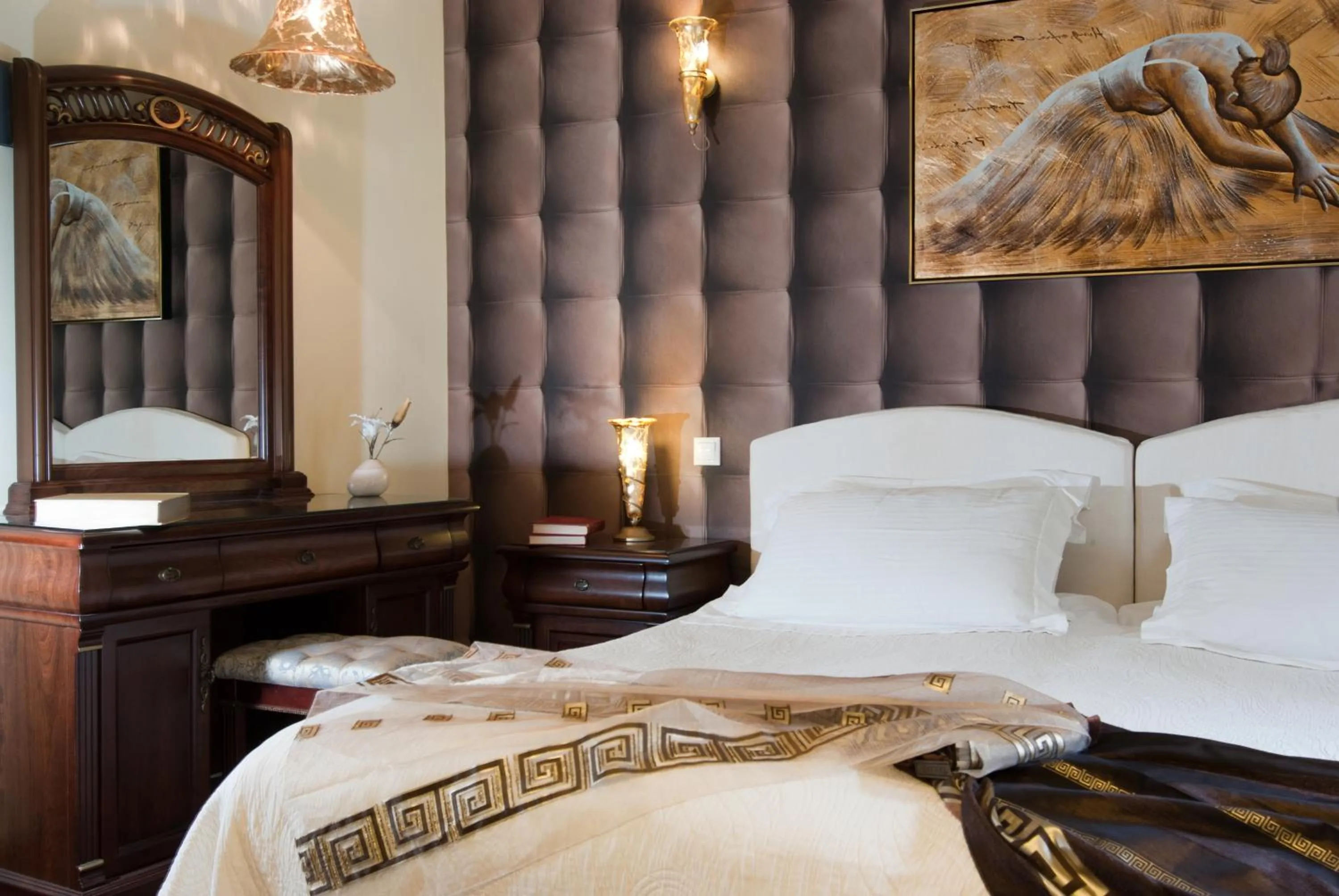 Bed in Acropolis Museum Boutique Hotel