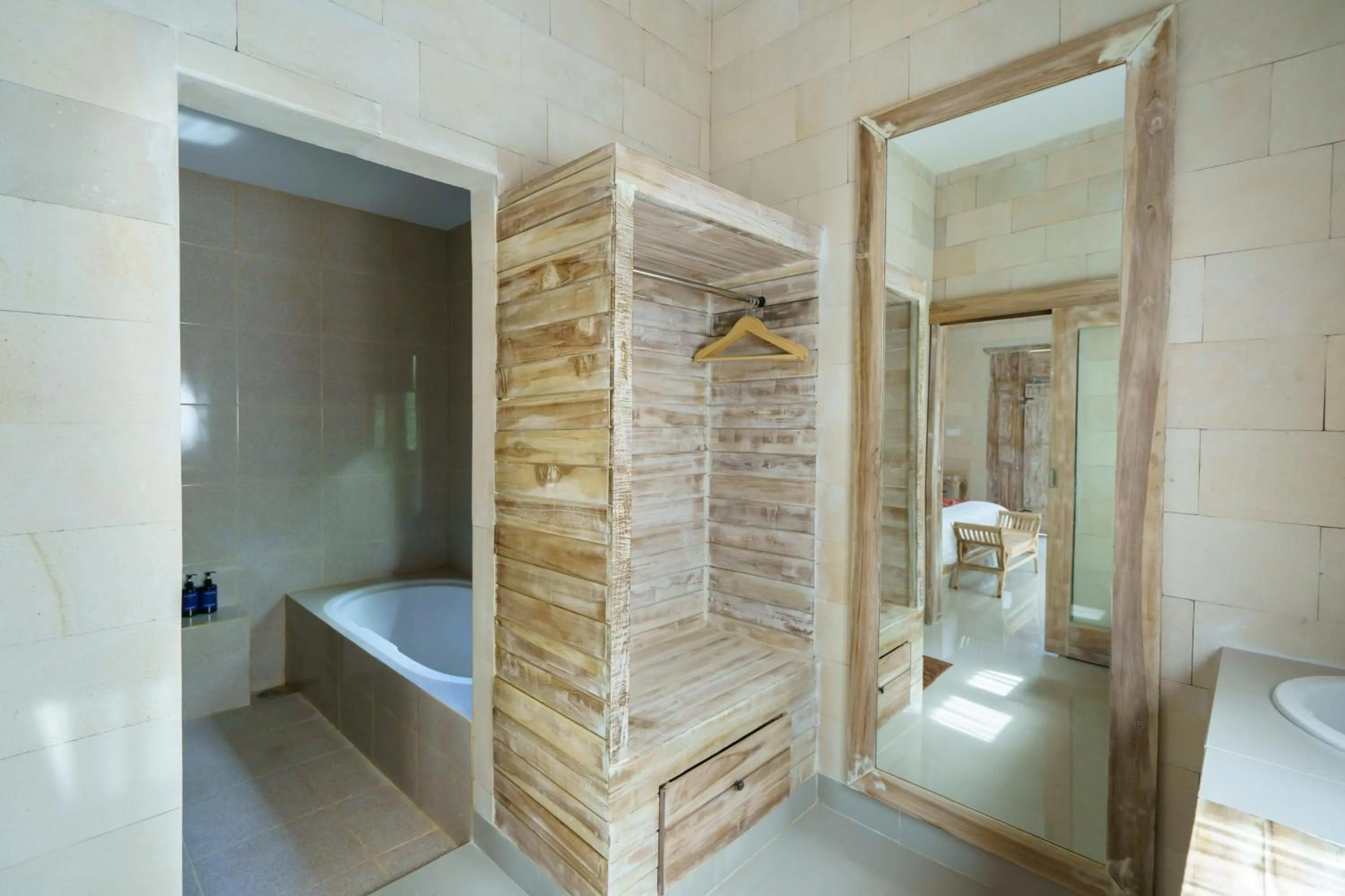 Bathroom in Agaru Villa Uluwatu by The Lavana