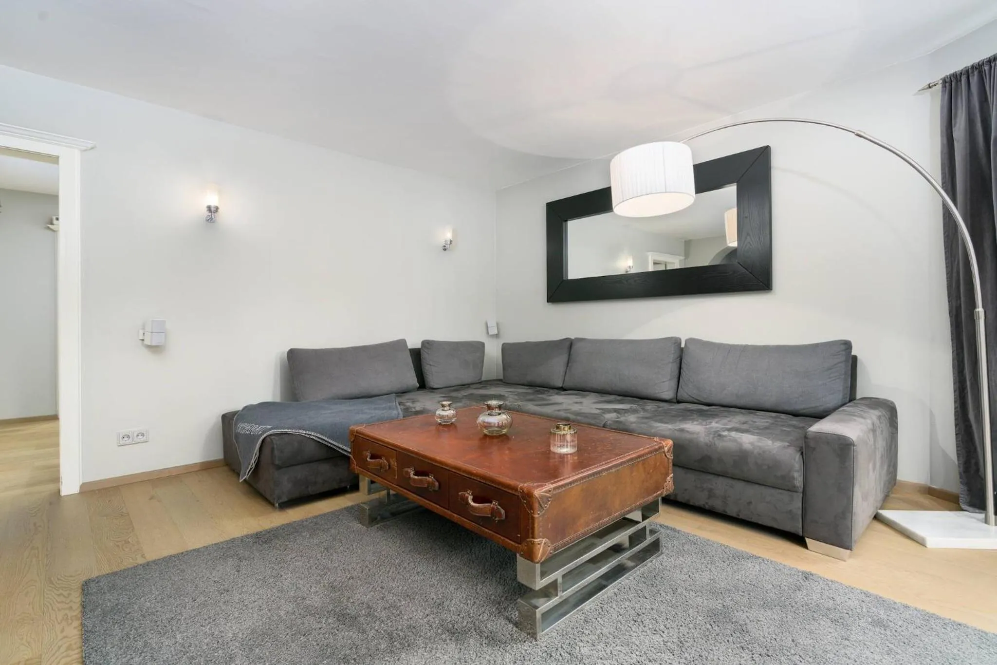 Communal lounge/ TV room in Kitz-Heart Apartments by Alpine Host Helpers