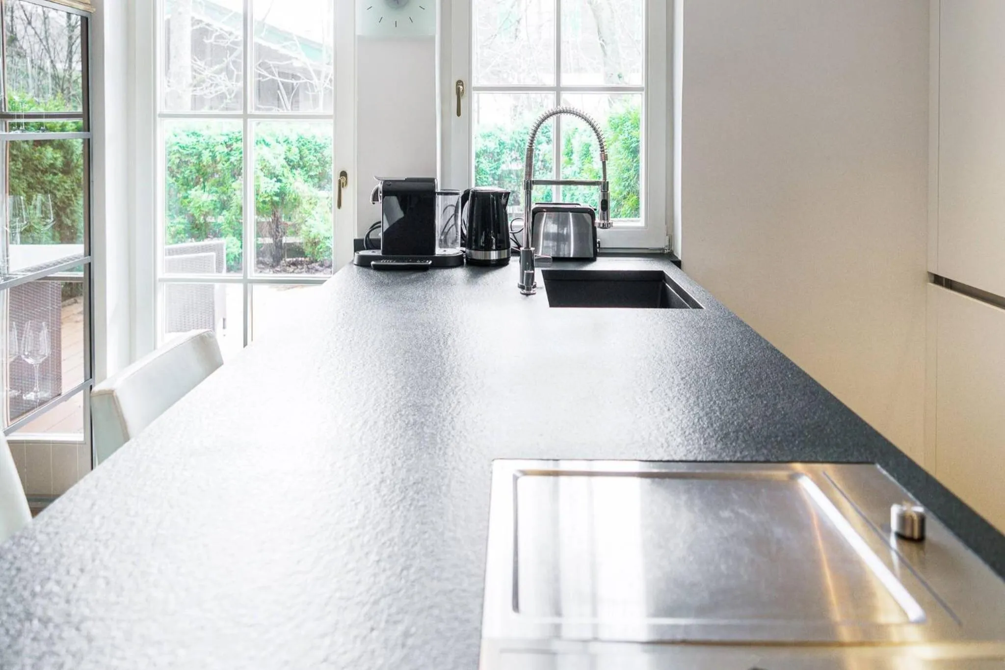 Kitchen or kitchenette in Kitz-Heart Apartments by Alpine Host Helpers