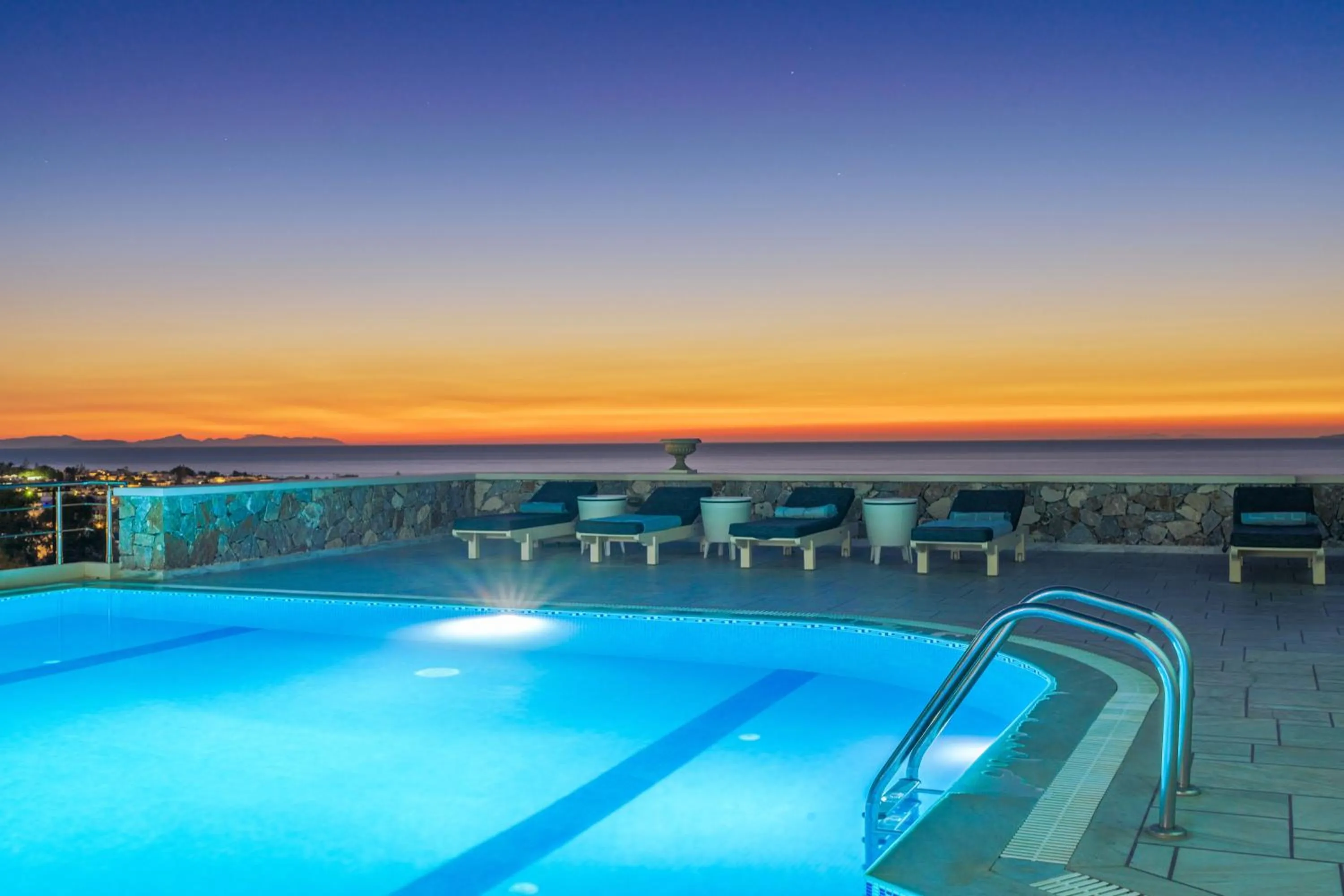 Swimming pool in Epavlis Hotel & Spa