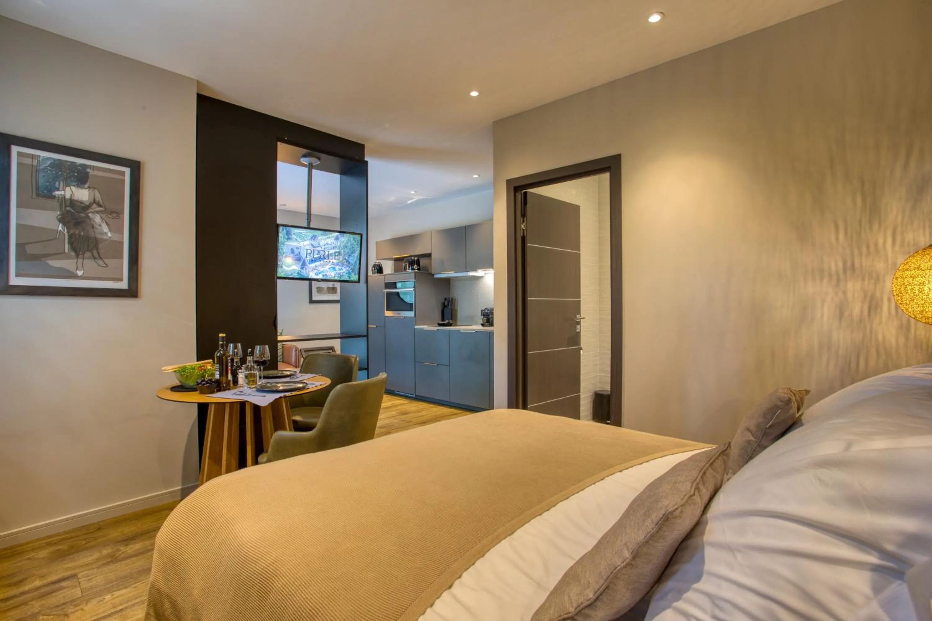 Bedroom, Bed in La Perle de Domme