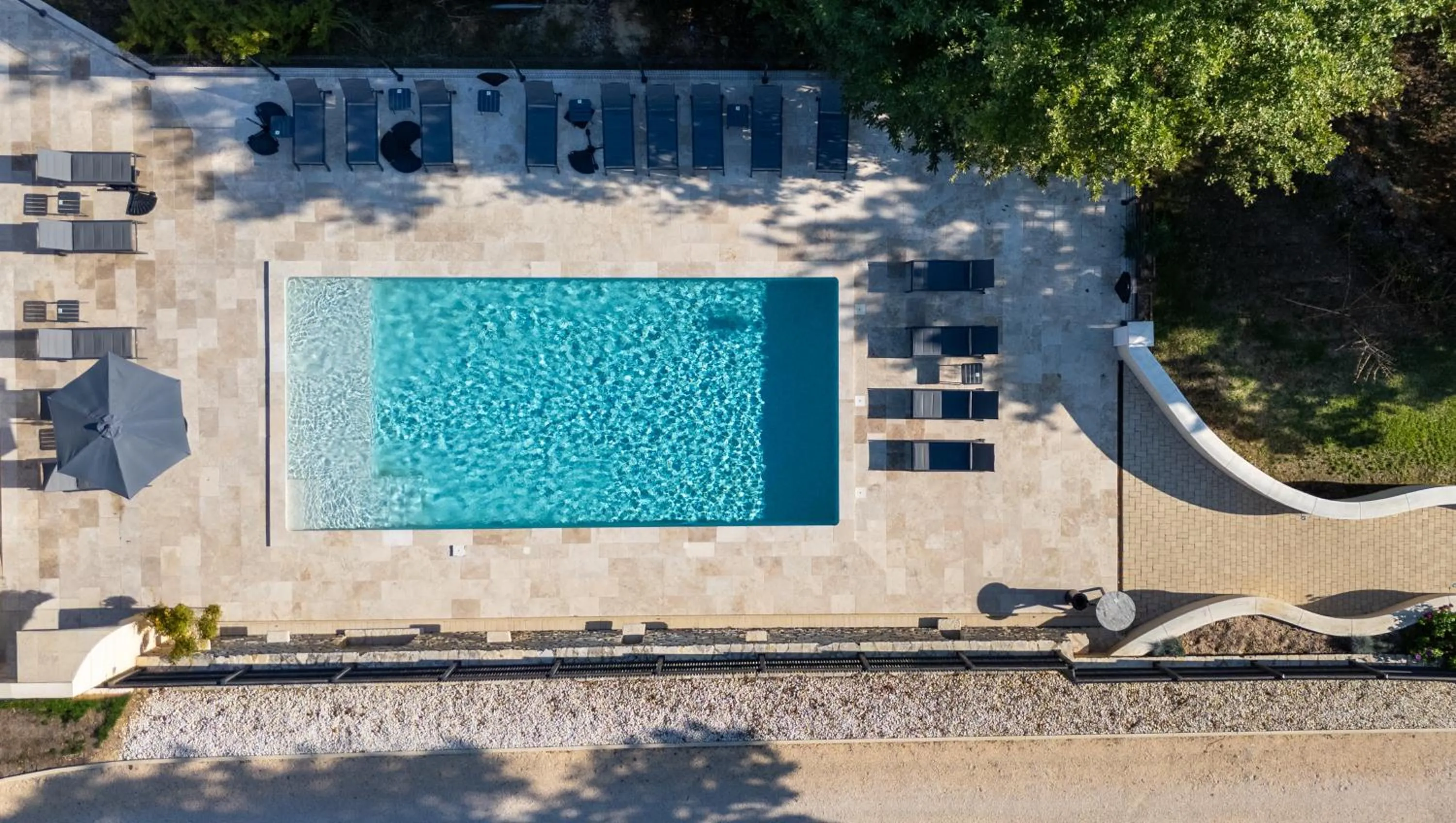 Swimming pool in La Perle de Domme