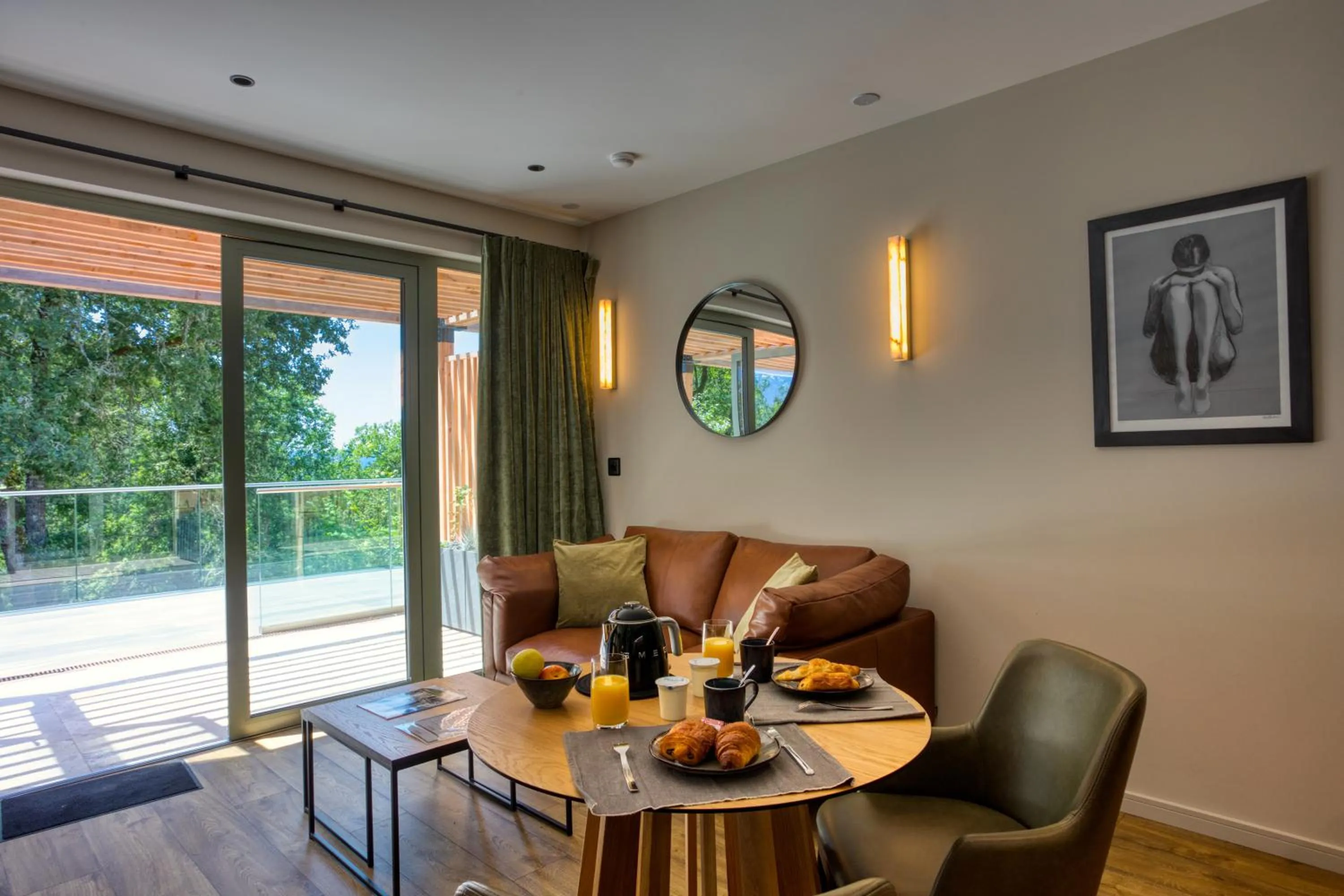 Living room in La Perle de Domme