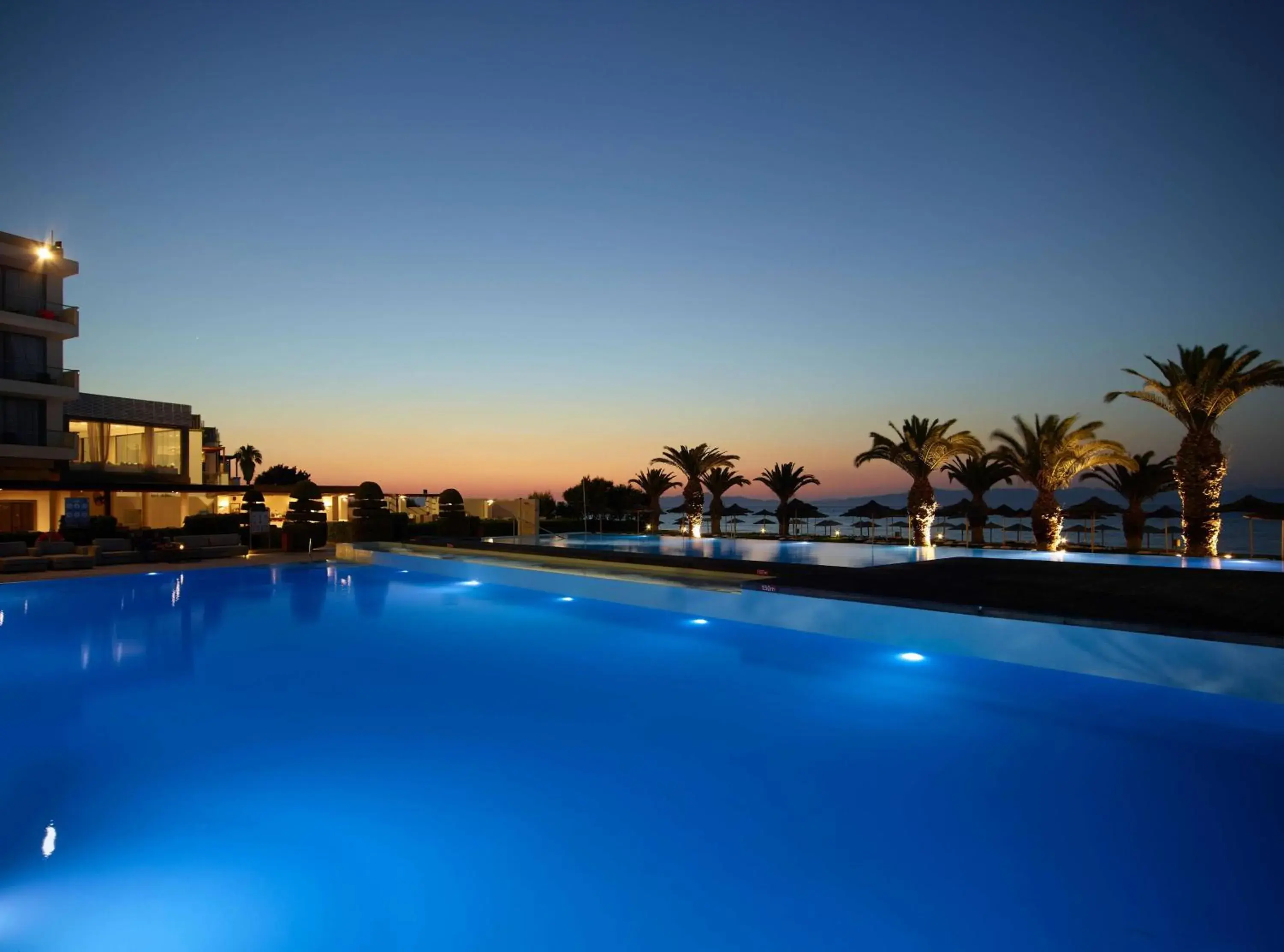 Sea view in The Ixian Grand & All Suites - Adults Only Hotel Sea view in The Ixian Grand & All Suites - Adults Only Hotel